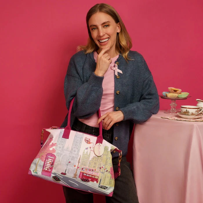 Perfectly Pink Afternoon Tea Bus Bonnie Weekender