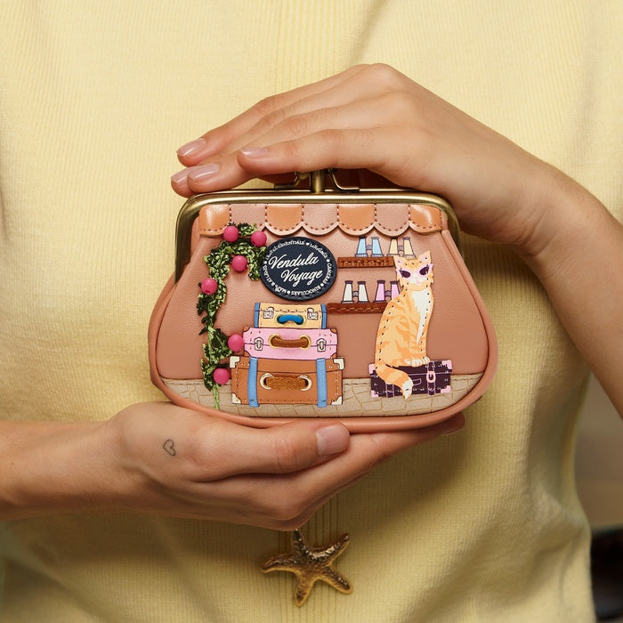 Vendula London Vendula Voyage Travel Shop Clipper Coin Purse