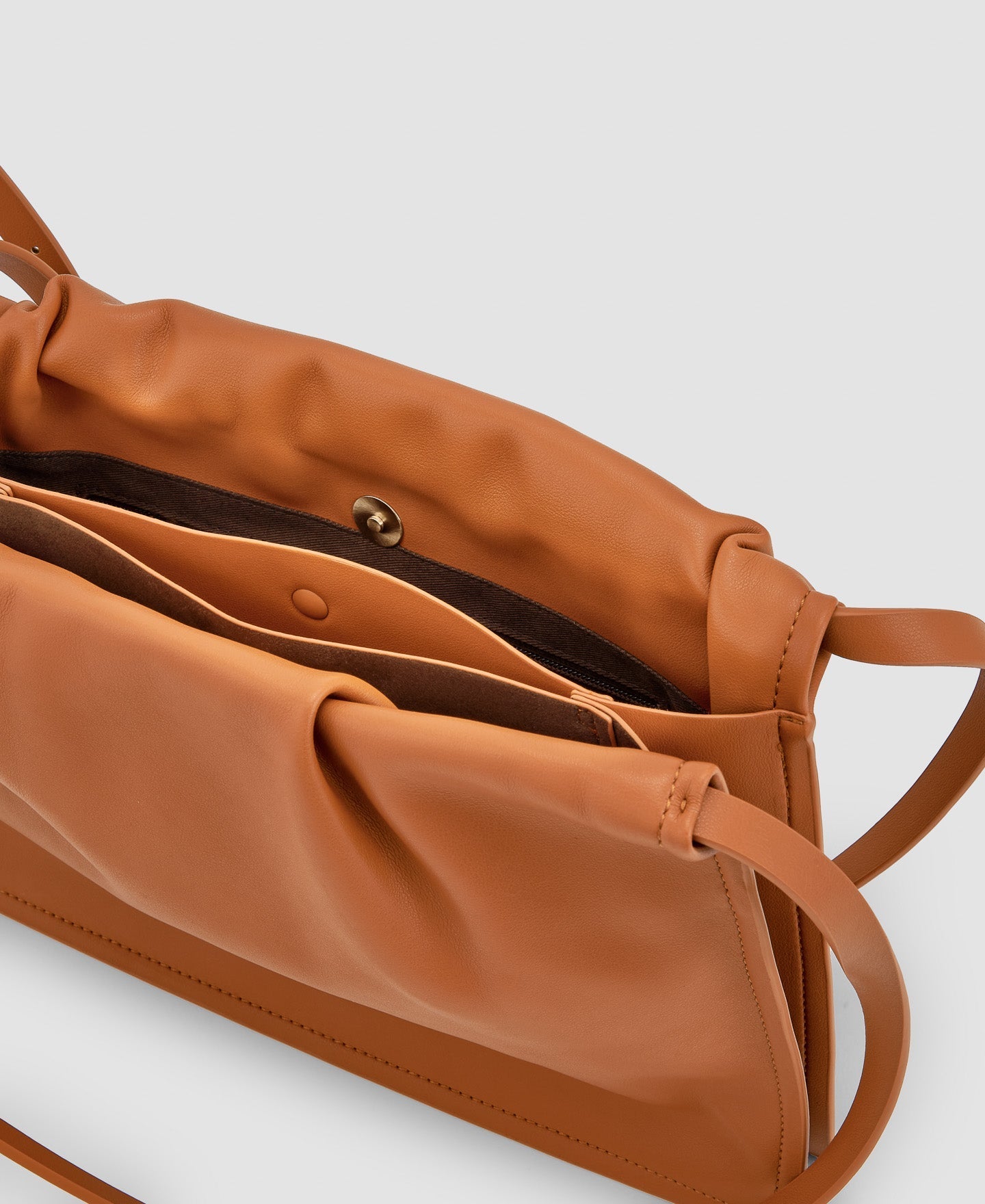 Women Bags | Amber Recycled Material Shoulder Bag by Spanish designer Adolfo Dominguez