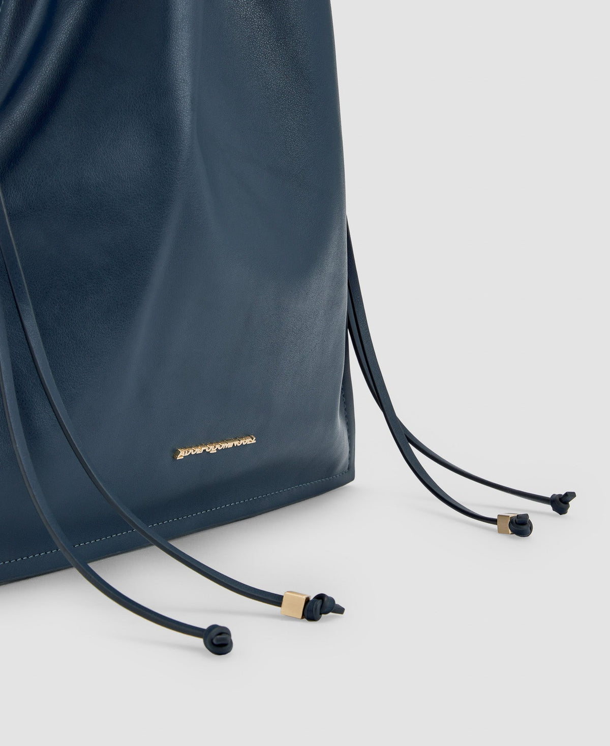 Women Bags | Anthracite Grey Recycled Material Vertical Shopper by Spanish designer Adolfo Dominguez