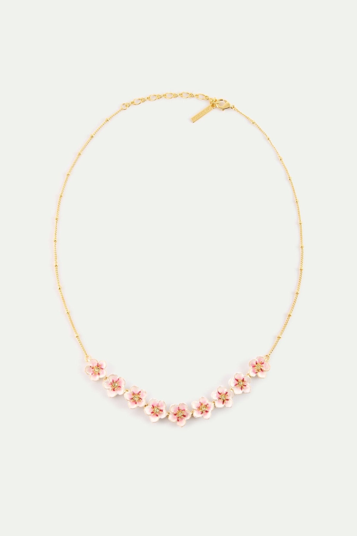 Mini Cherry Blossom Statement Necklace | AYHM3011 - Les Nereides