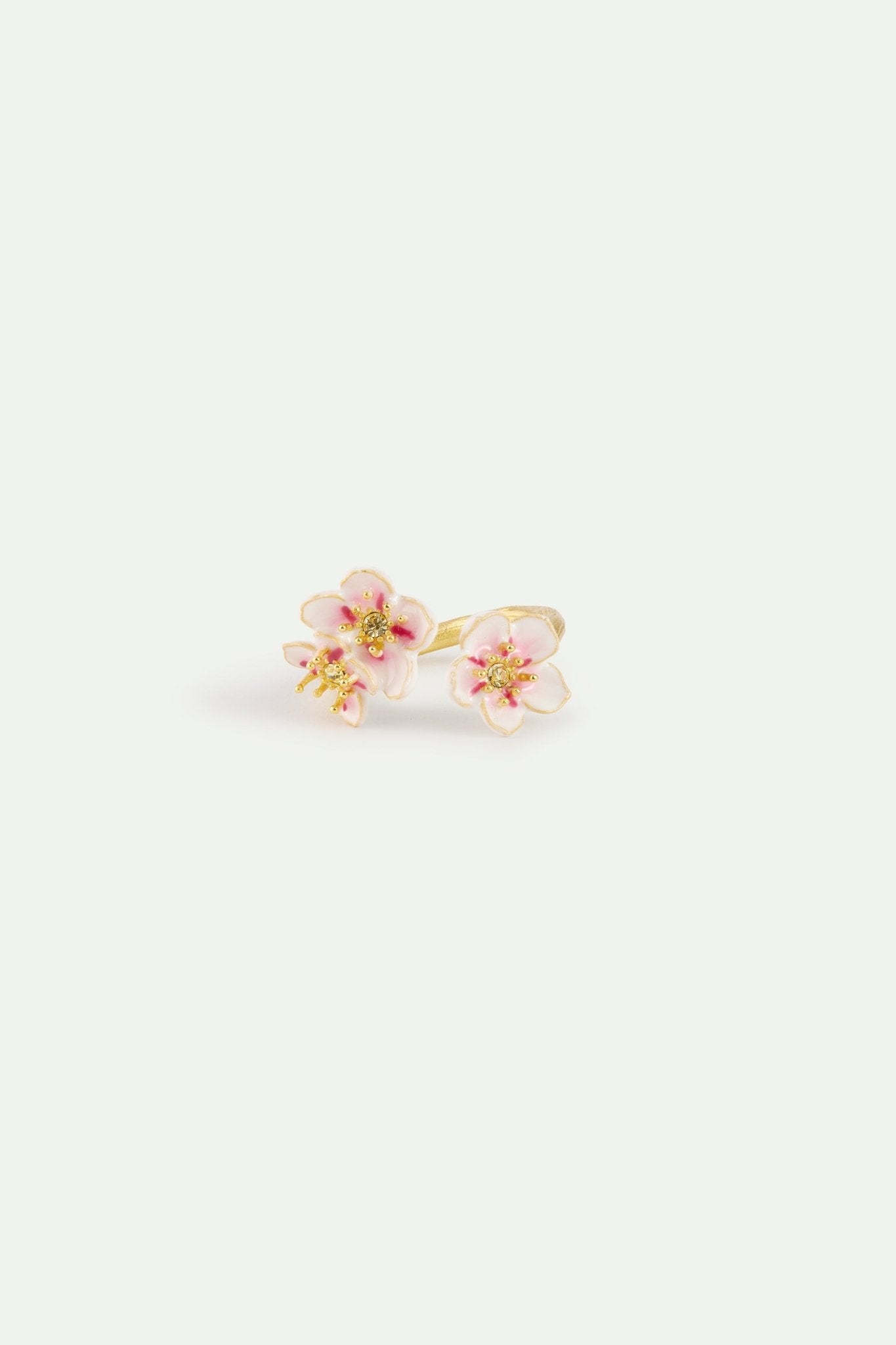 Mini Cherry Blossom Adjustable Ring | AYHM6011 - Les Nereides