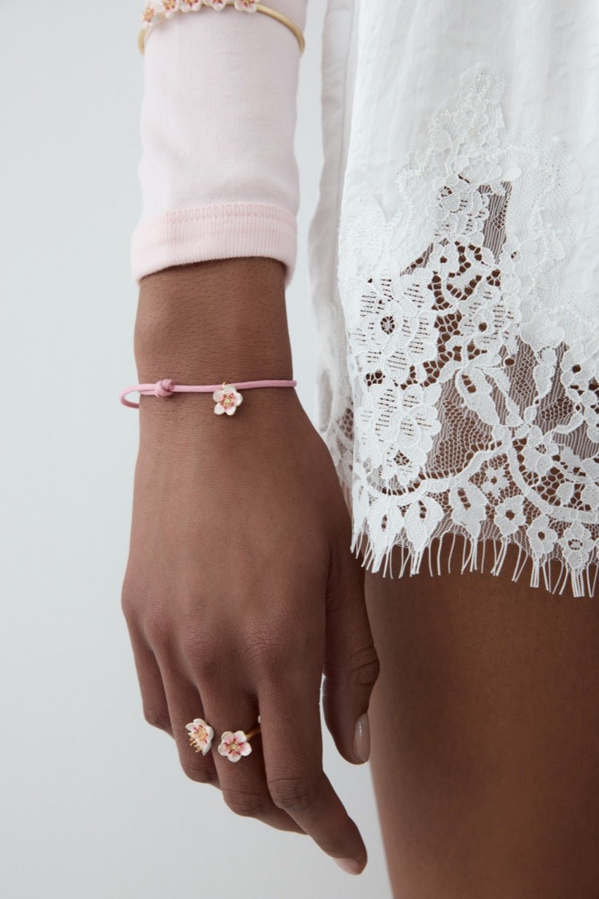 Mini Cherry Blossom Adjustable Ring | AYHM6011 - Les Nereides