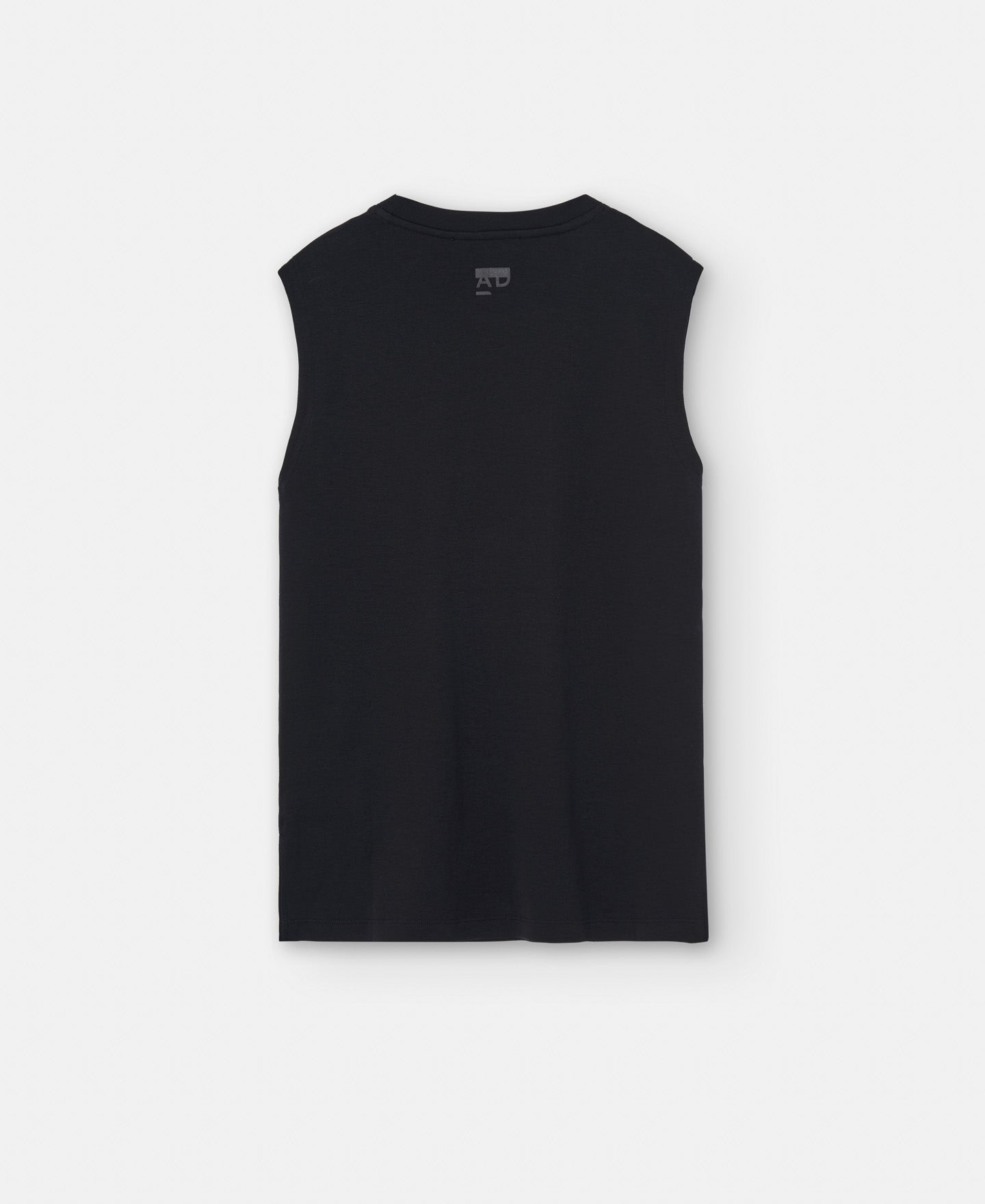 Women T-Shirt (Short Sleeve) | Black Cotton Crew Neck T-Shirt by Spanish designer Adolfo Dominguez