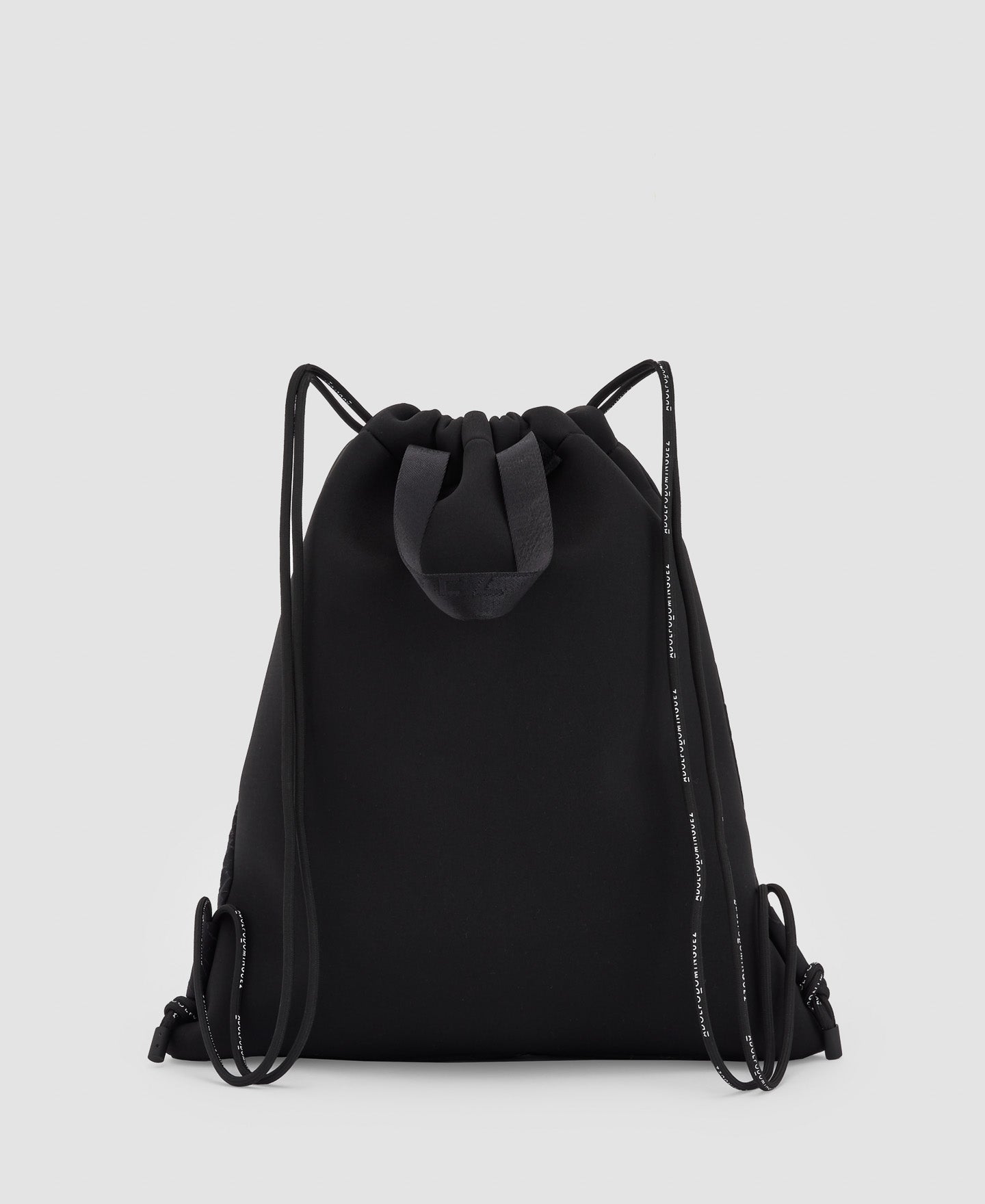 Men Bags | Black Print Crackle Print Backpack by Spanish designer Adolfo Dominguez