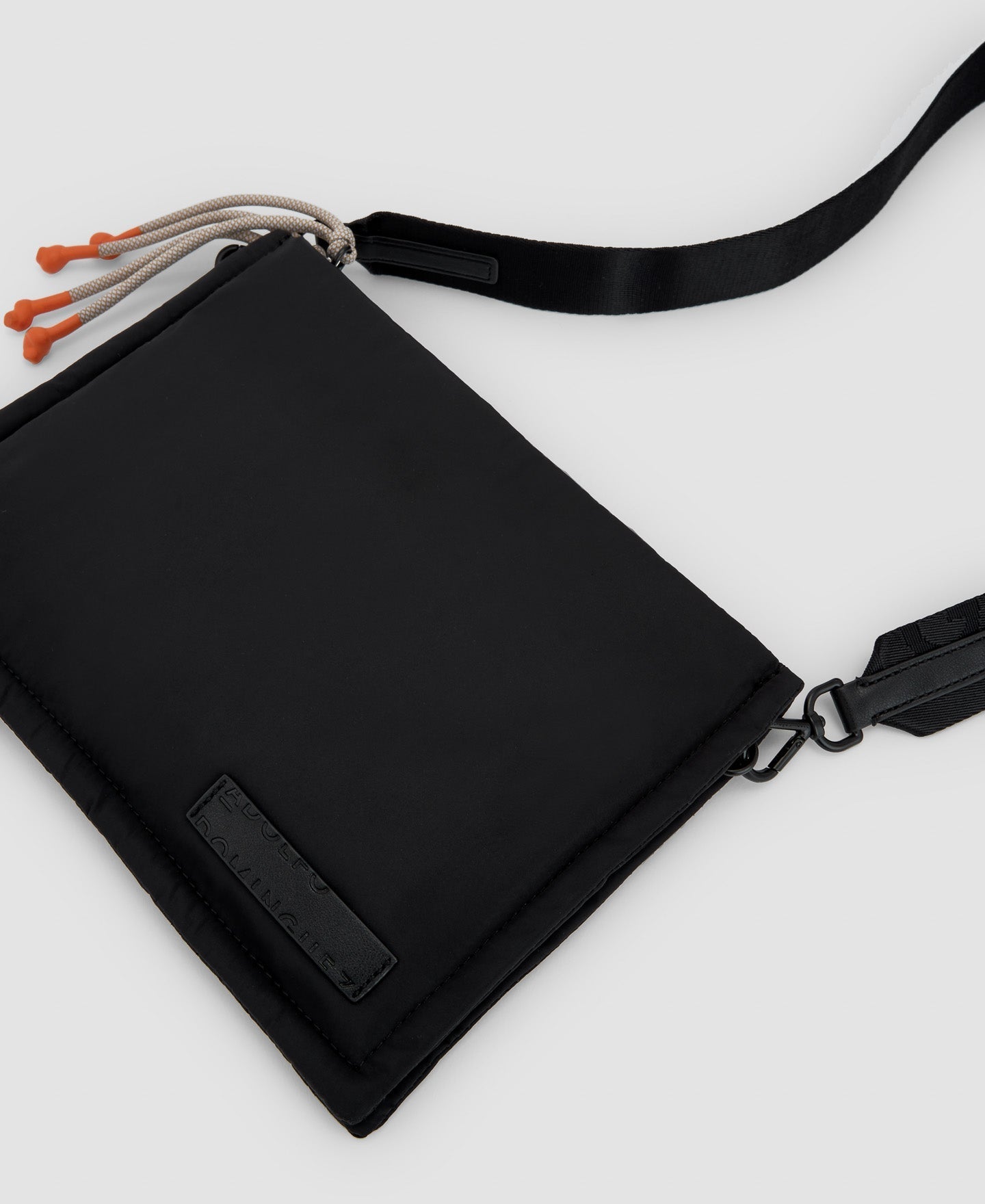 Women Bags | Black Rectangular Shoulder Bag by Spanish designer Adolfo Dominguez