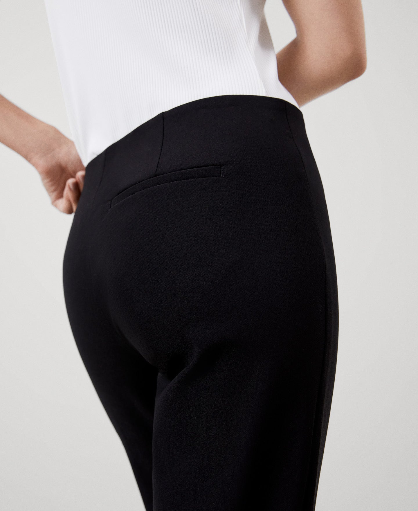 Women Trousers | Black Skinny Jeans by Spanish designer Adolfo Dominguez