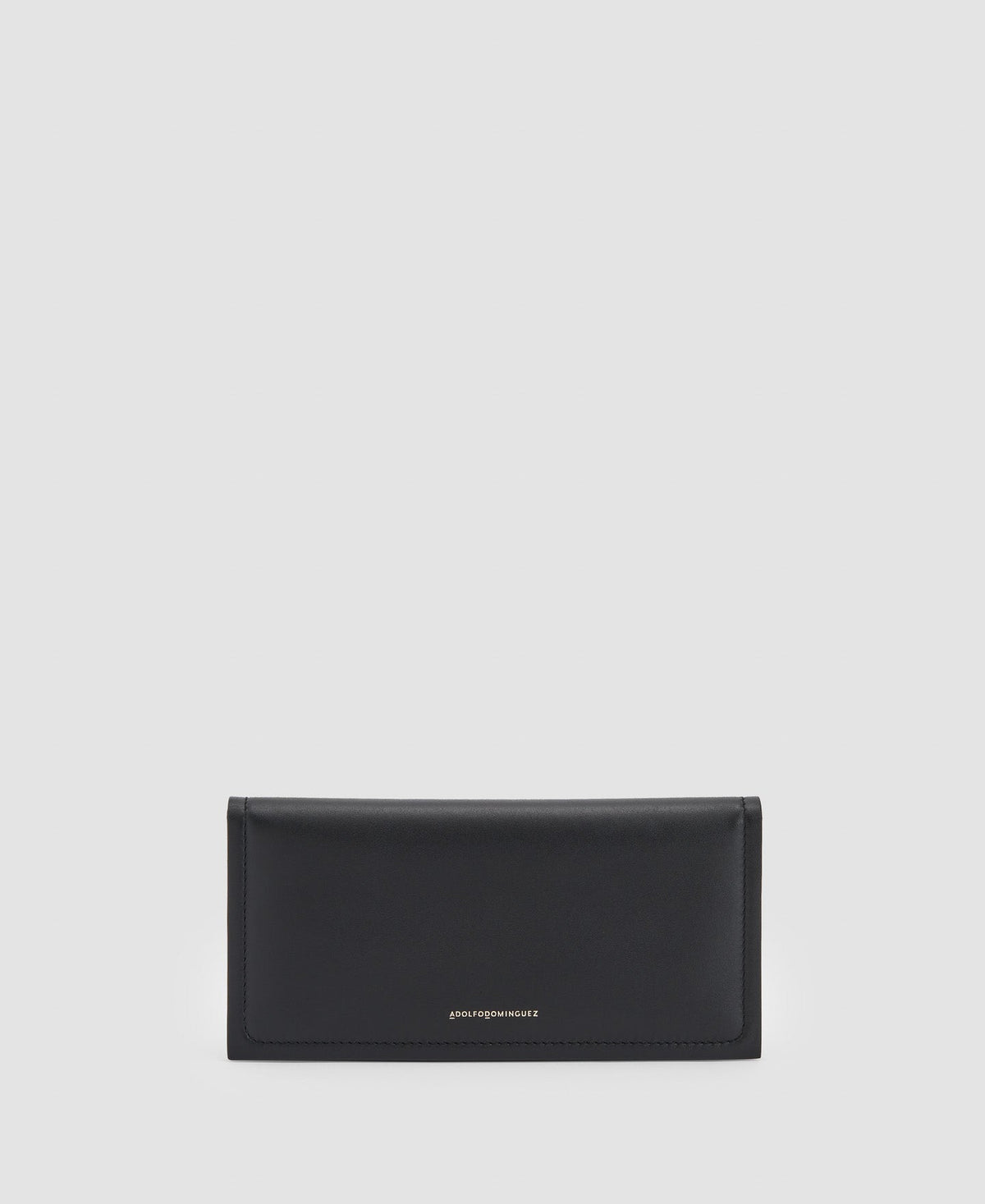 Women Wallet | Black Vachetta Leather Large Wallet by Spanish designer Adolfo Dominguez