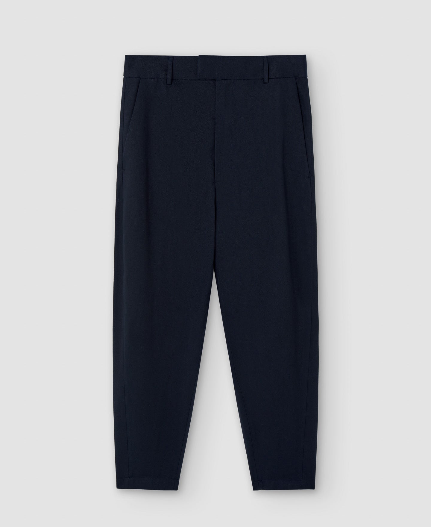 Men Trousers | Blue Stretch Cotton Chino Trousers by Spanish designer Adolfo Dominguez