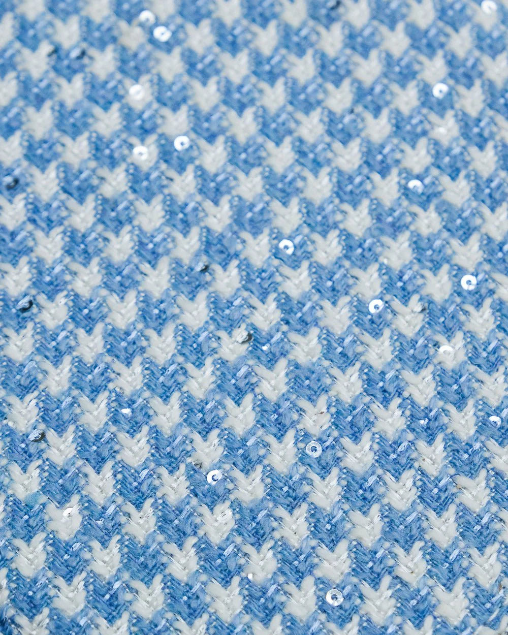 Brigitte Houndstooth Travel Jewelry Blue