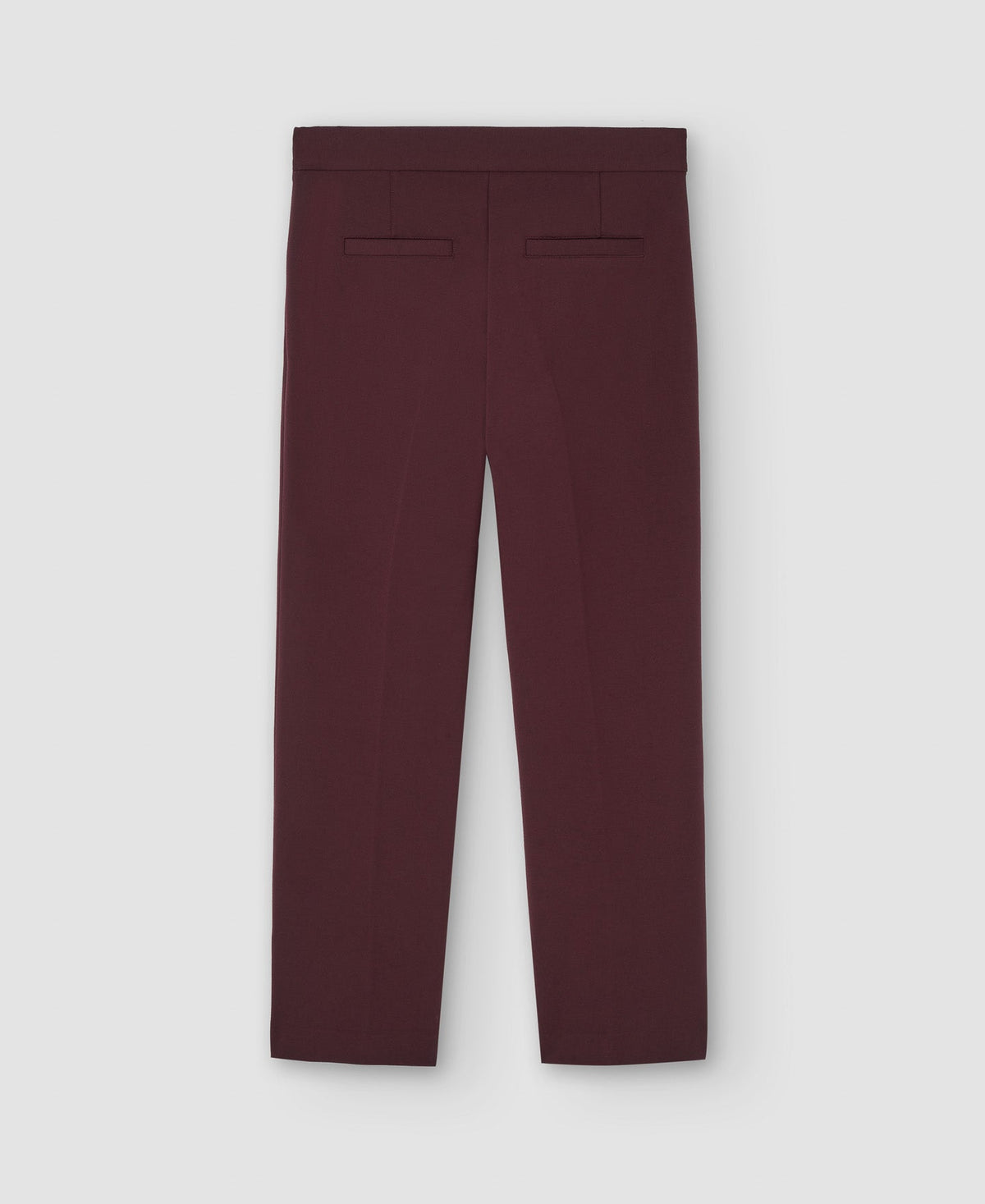 Women Trousers | Brown Nailon And Viscose Skinny Trousers by Spanish designer Adolfo Dominguez