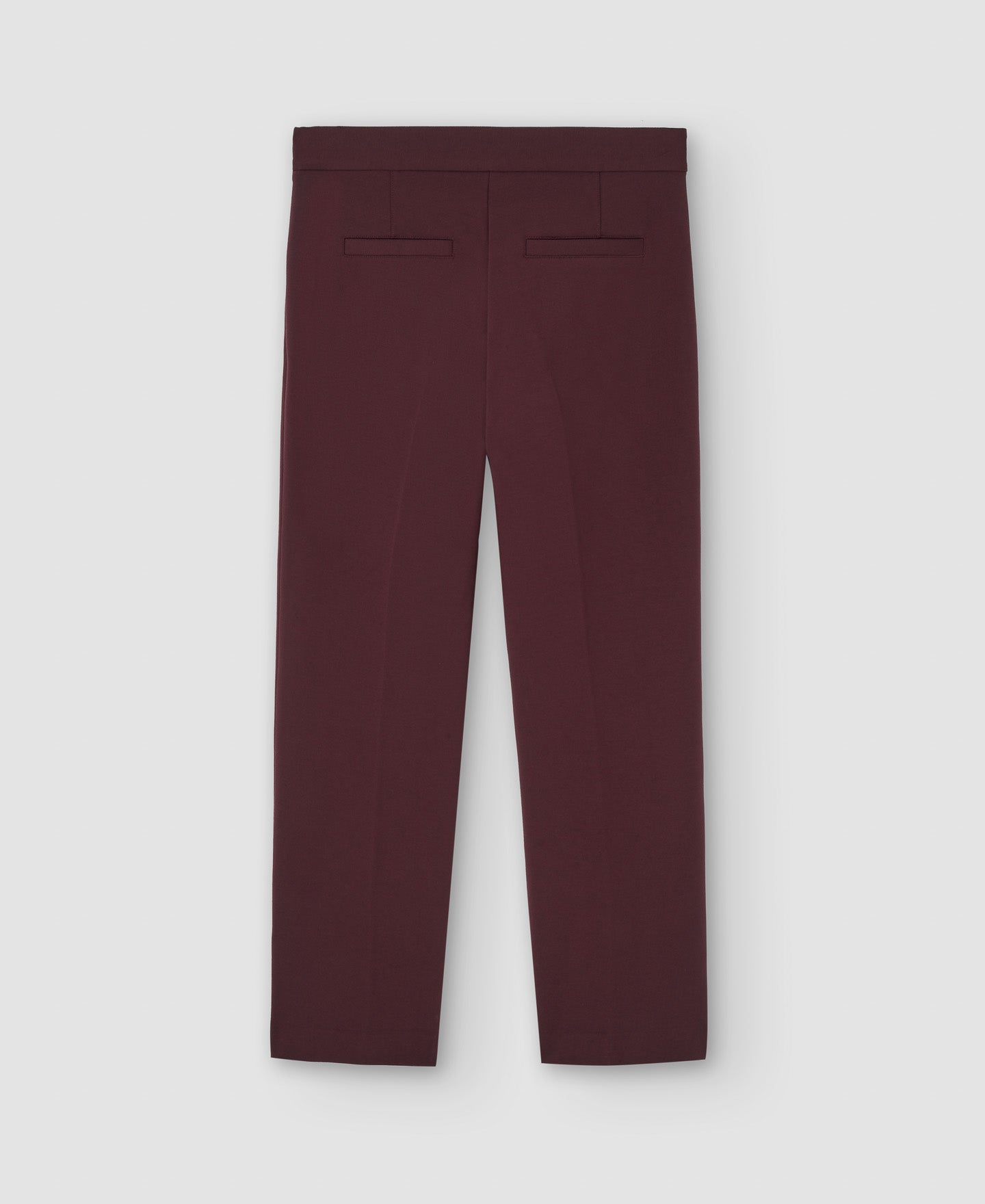 Women Trousers | Brown Nailon And Viscose Skinny Trousers by Spanish designer Adolfo Dominguez
