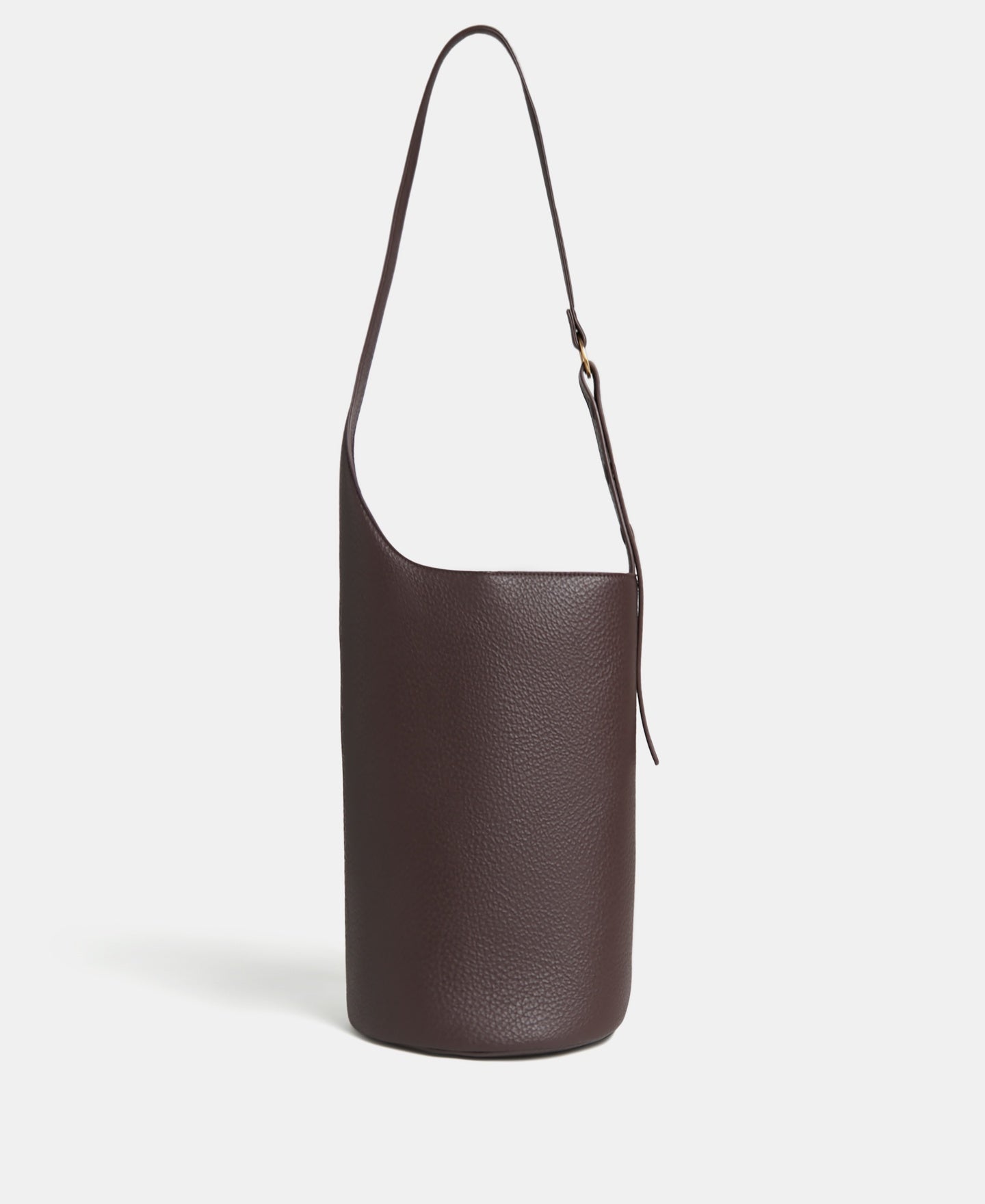 Women Bags | Burgundy Recycled Polyester Bucket Bag by Spanish designer Adolfo Dominguez