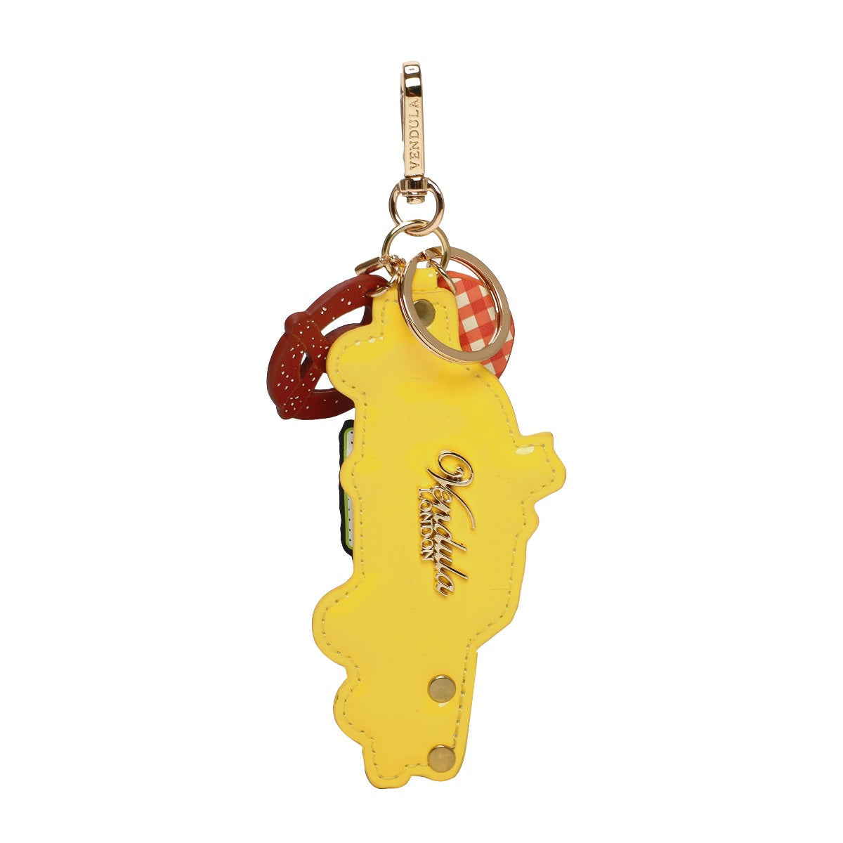 New York City Cats & Corgis Taxi Key Charm