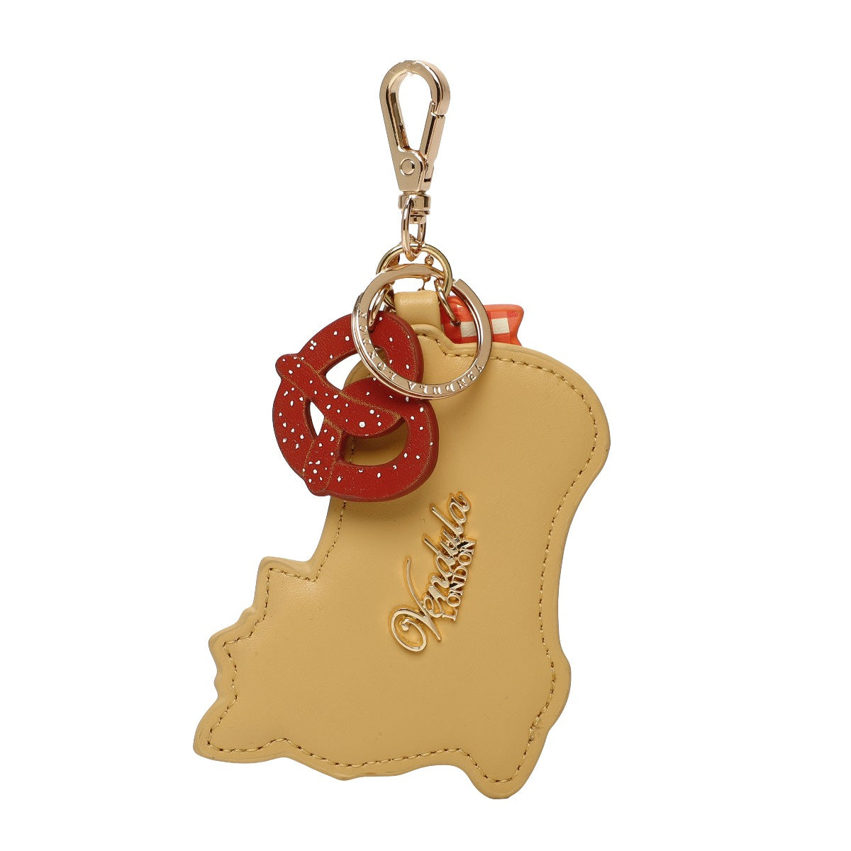 New York City Cats & Corgis Pretzel The Corgi Key Charm