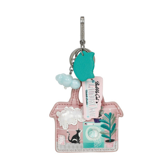 Bubble Cats Key Charm