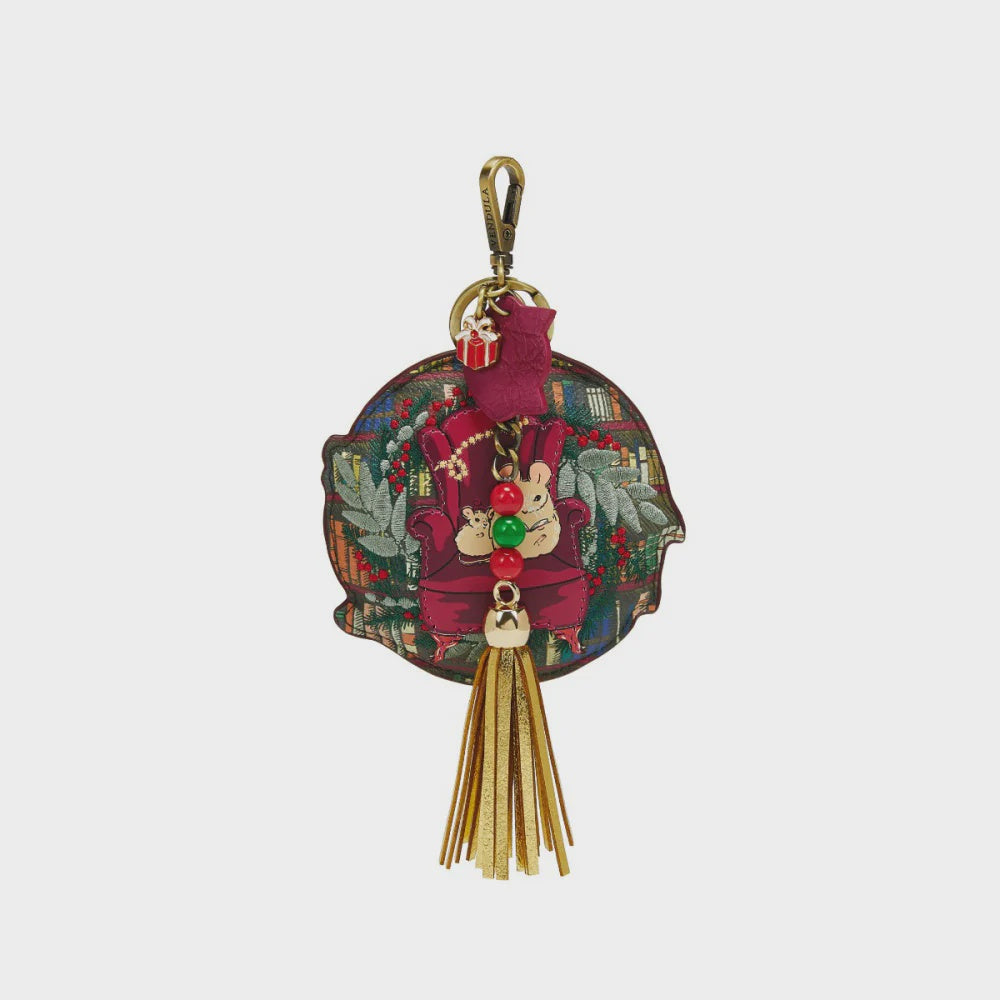 Vendula Christmas Library Key Charm