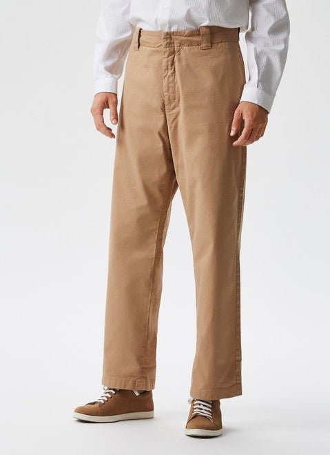 Men Trousers | Camel Trousers by Spanish designer Adolfo Dominguez