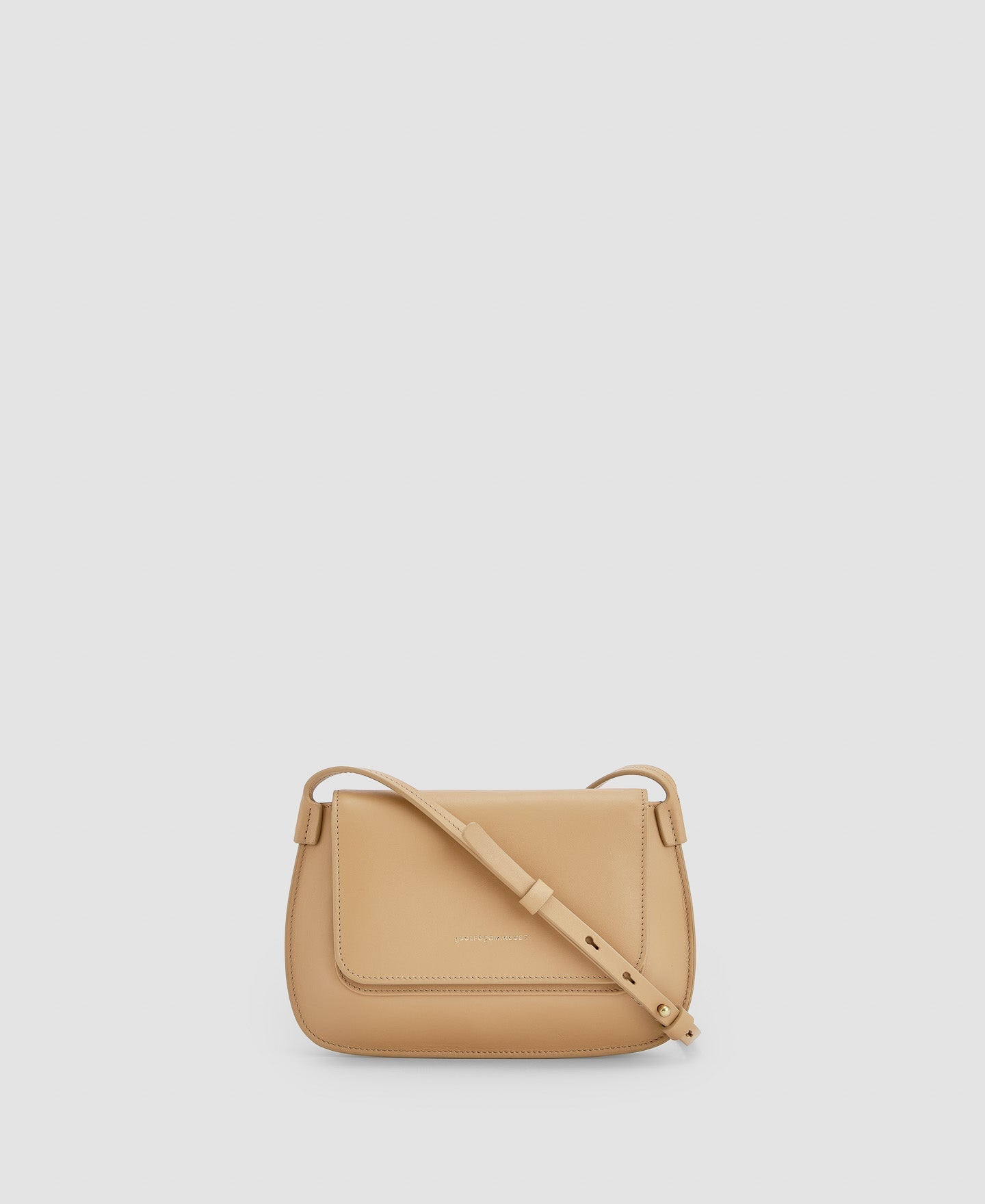Women Wallet | Camel Vachetta Mini Bag by Spanish designer Adolfo Dominguez