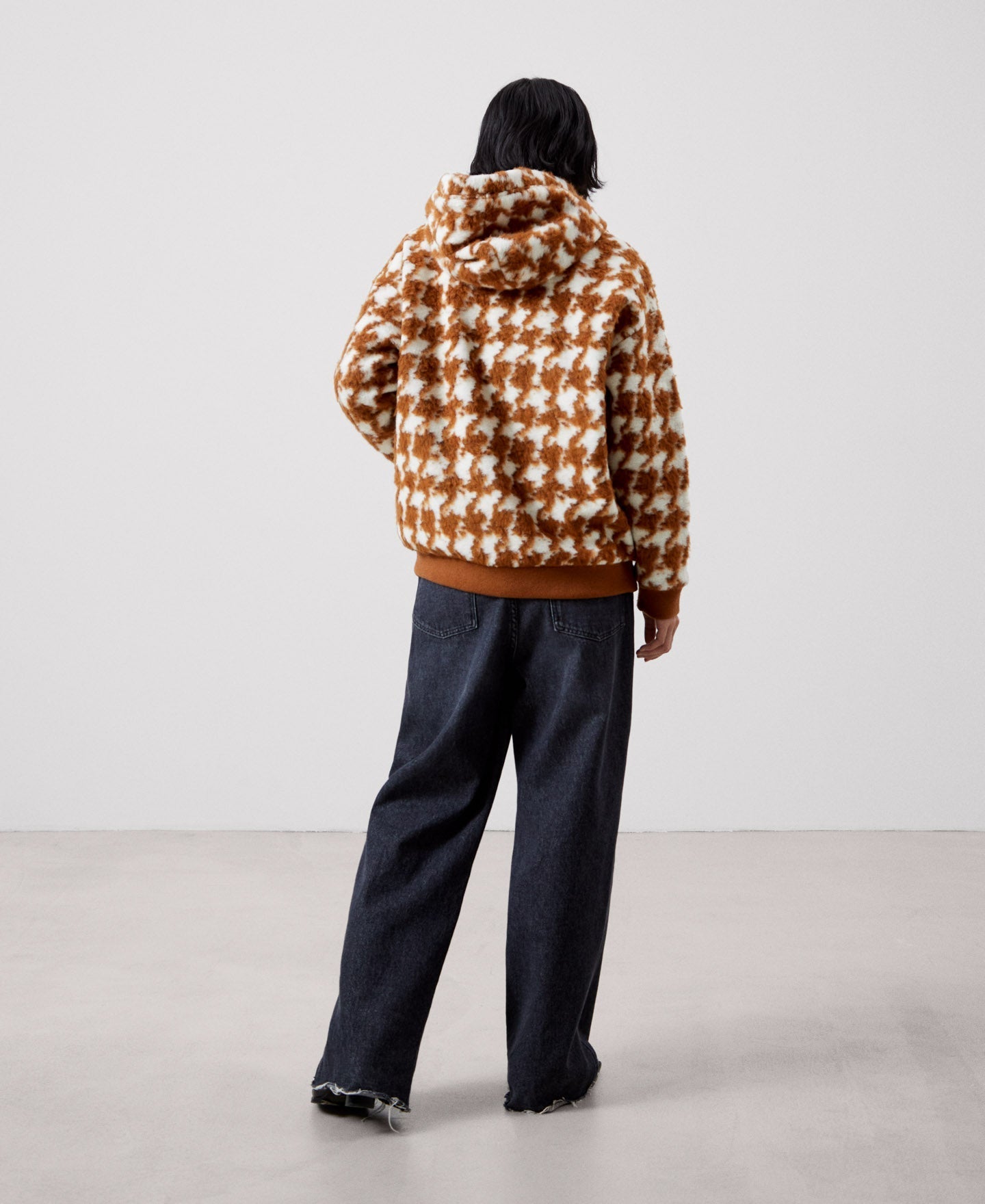 Women Jacket | Camel/Cream Jacket by Spanish designer Adolfo Dominguez