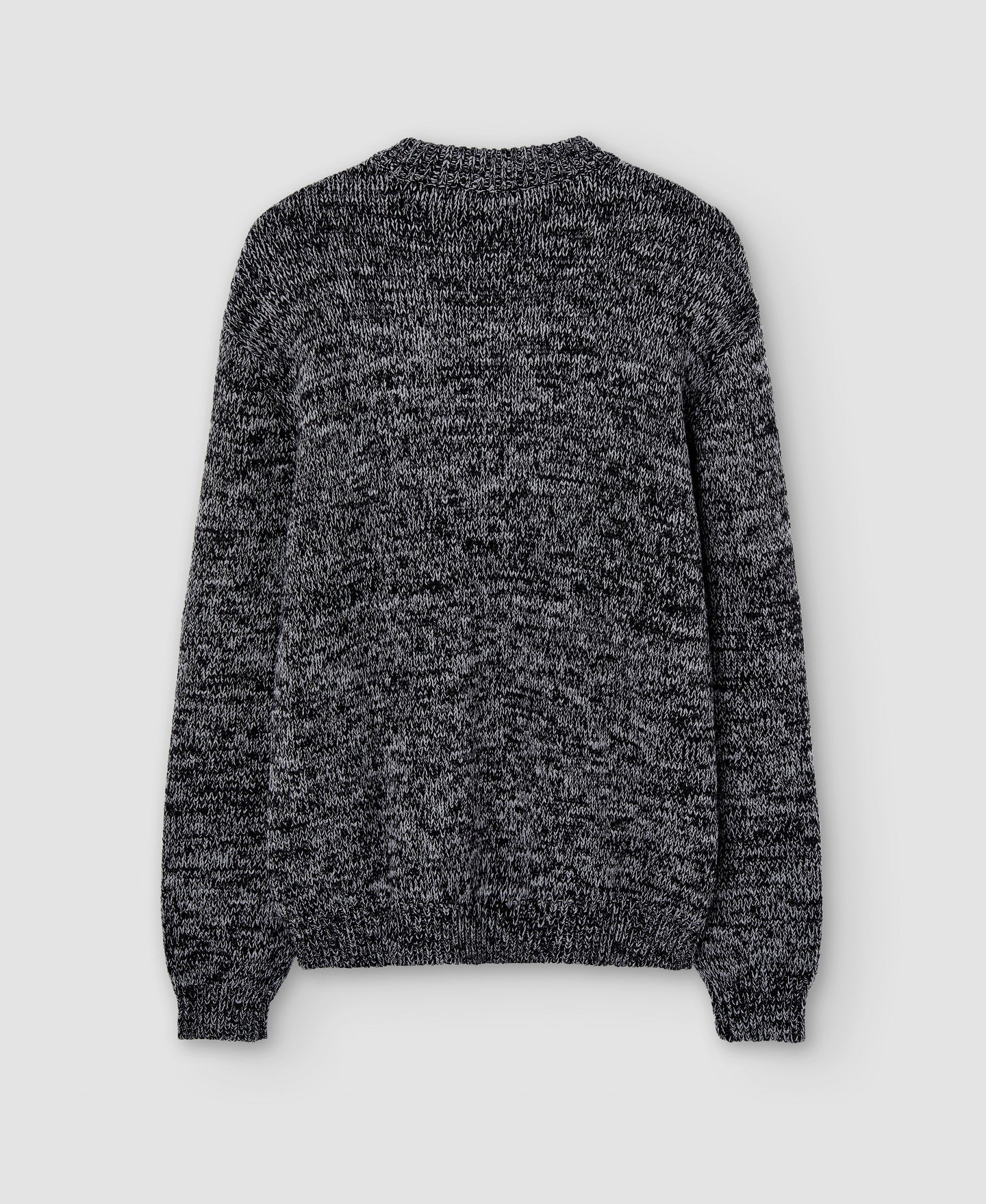 Men Jersey | Charcoal Grey/Ligh Sweater by Spanish designer Adolfo Dominguez