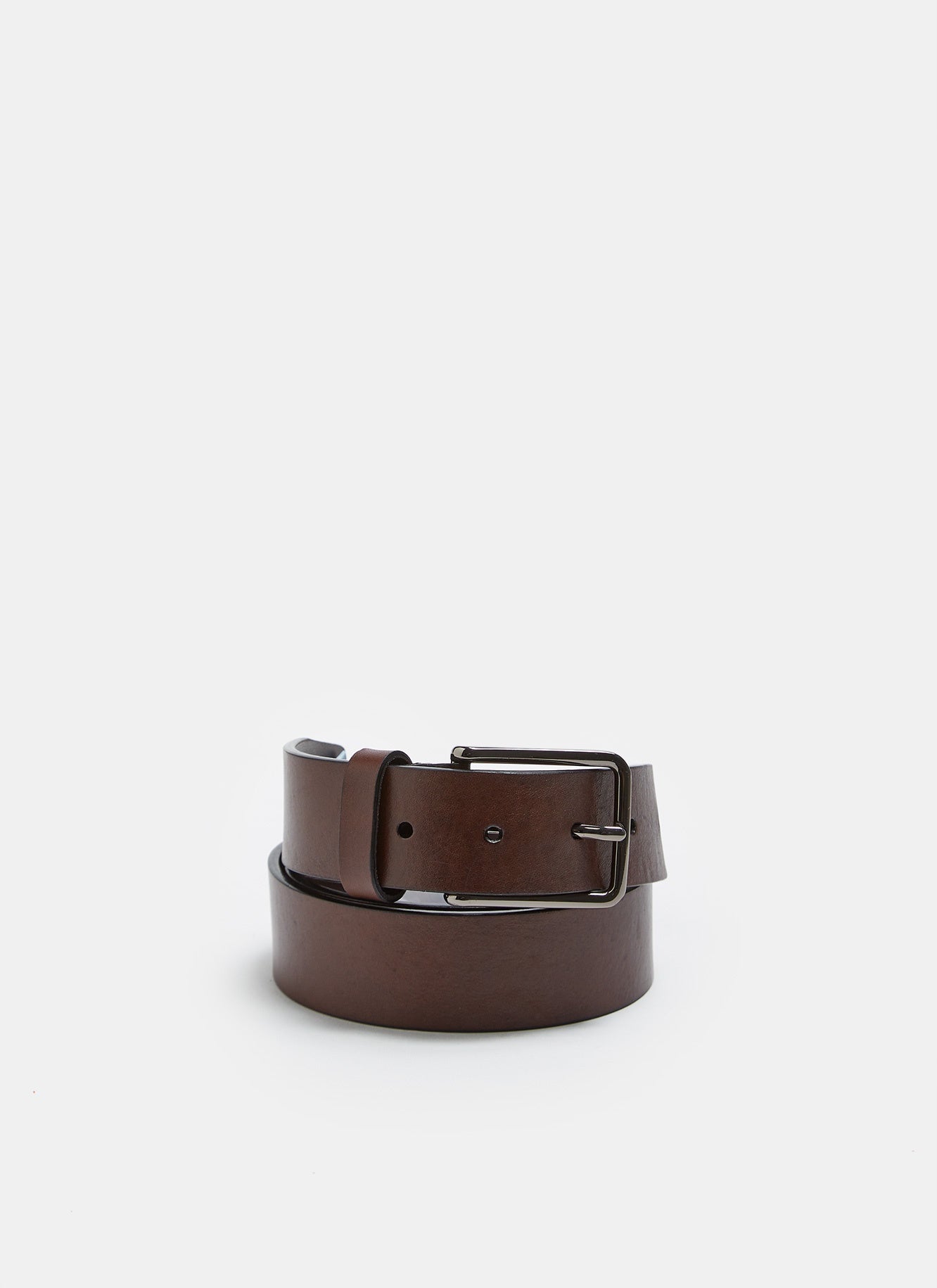 Men Belt | Classic Leather Belt by Spanish designer Adolfo Dominguez