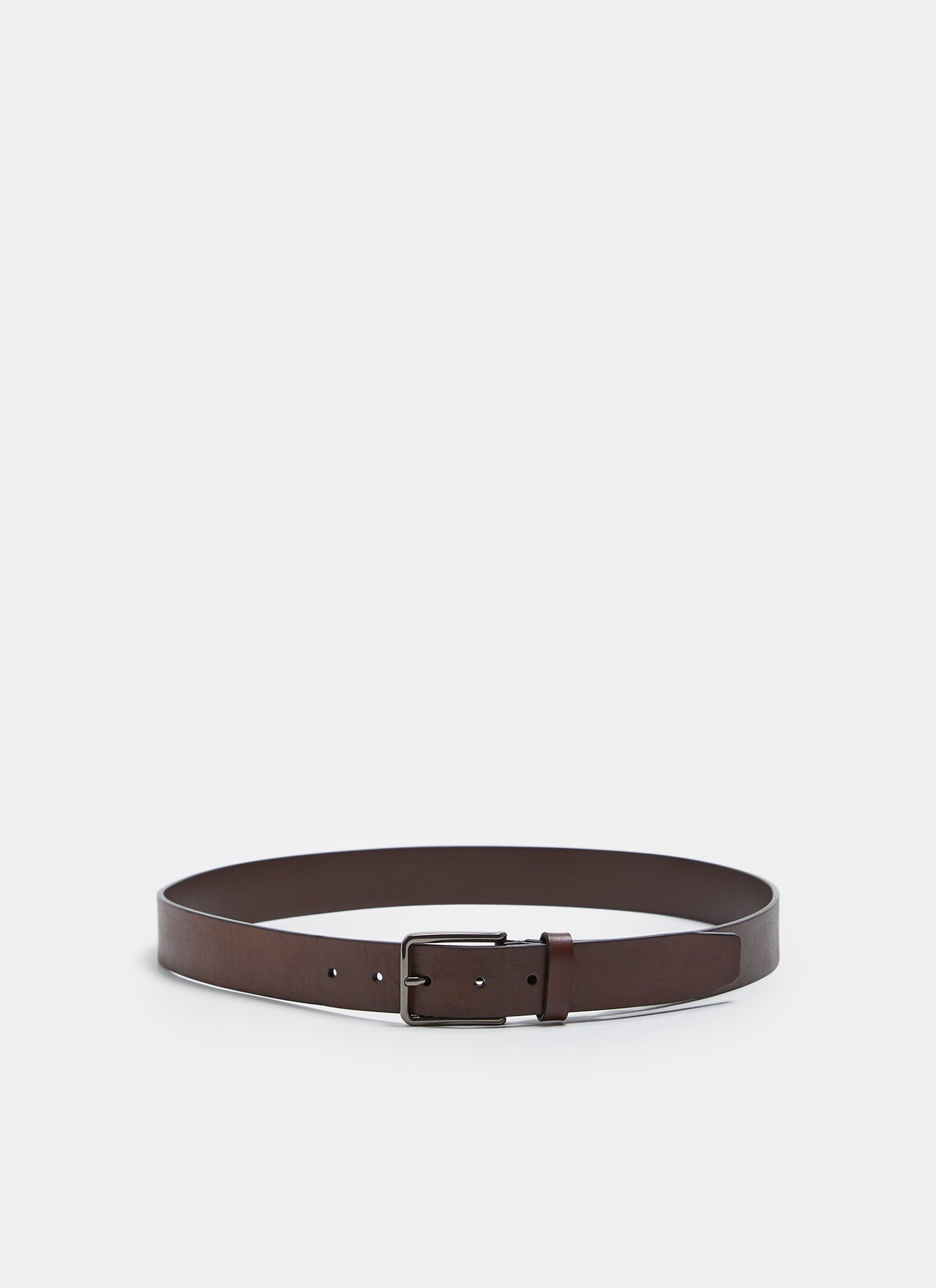 Men Belt | Classic Leather Belt by Spanish designer Adolfo Dominguez