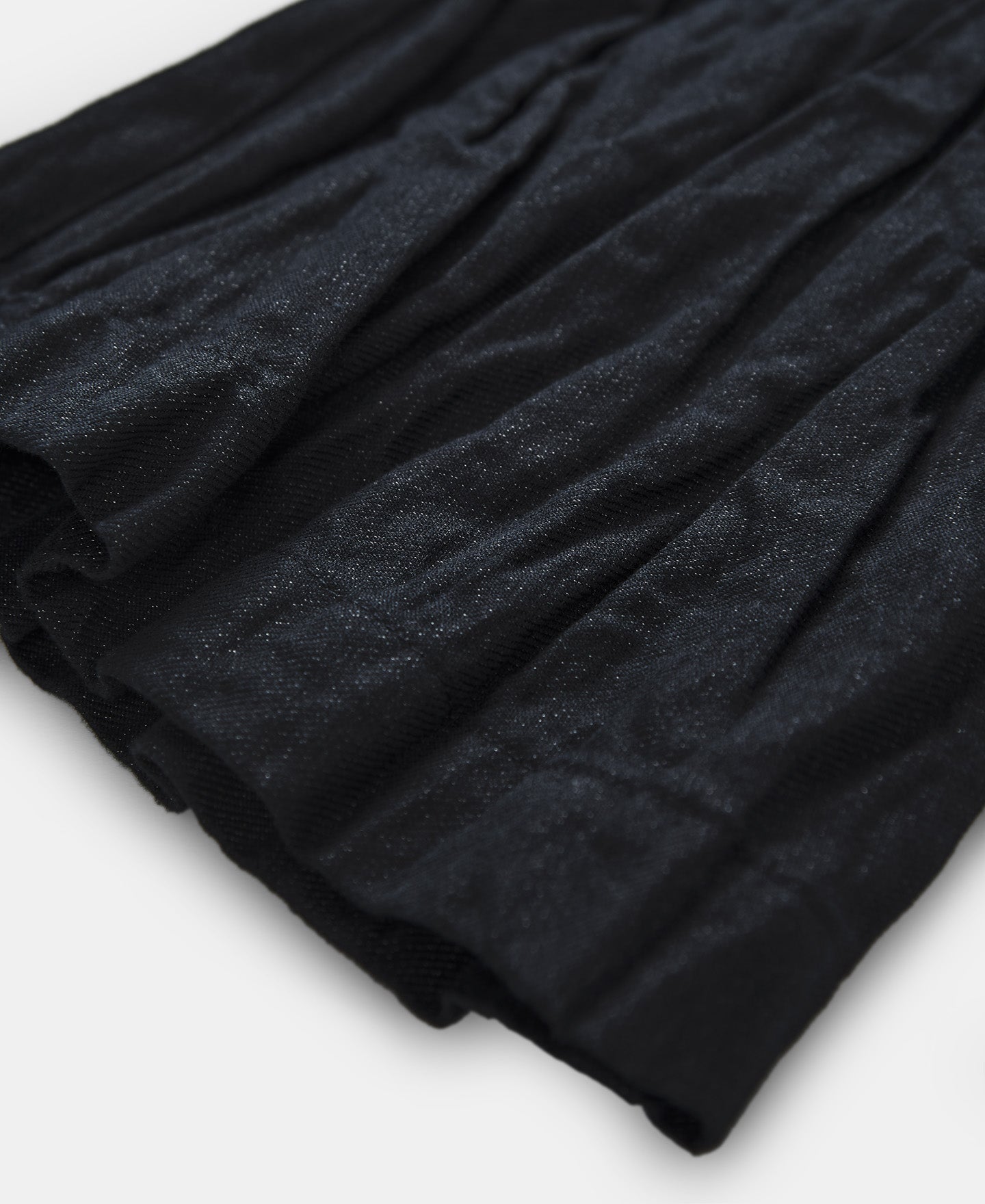 Women Trousers | Denim Blue Metal Fibre Straight Trousers by Spanish designer Adolfo Dominguez