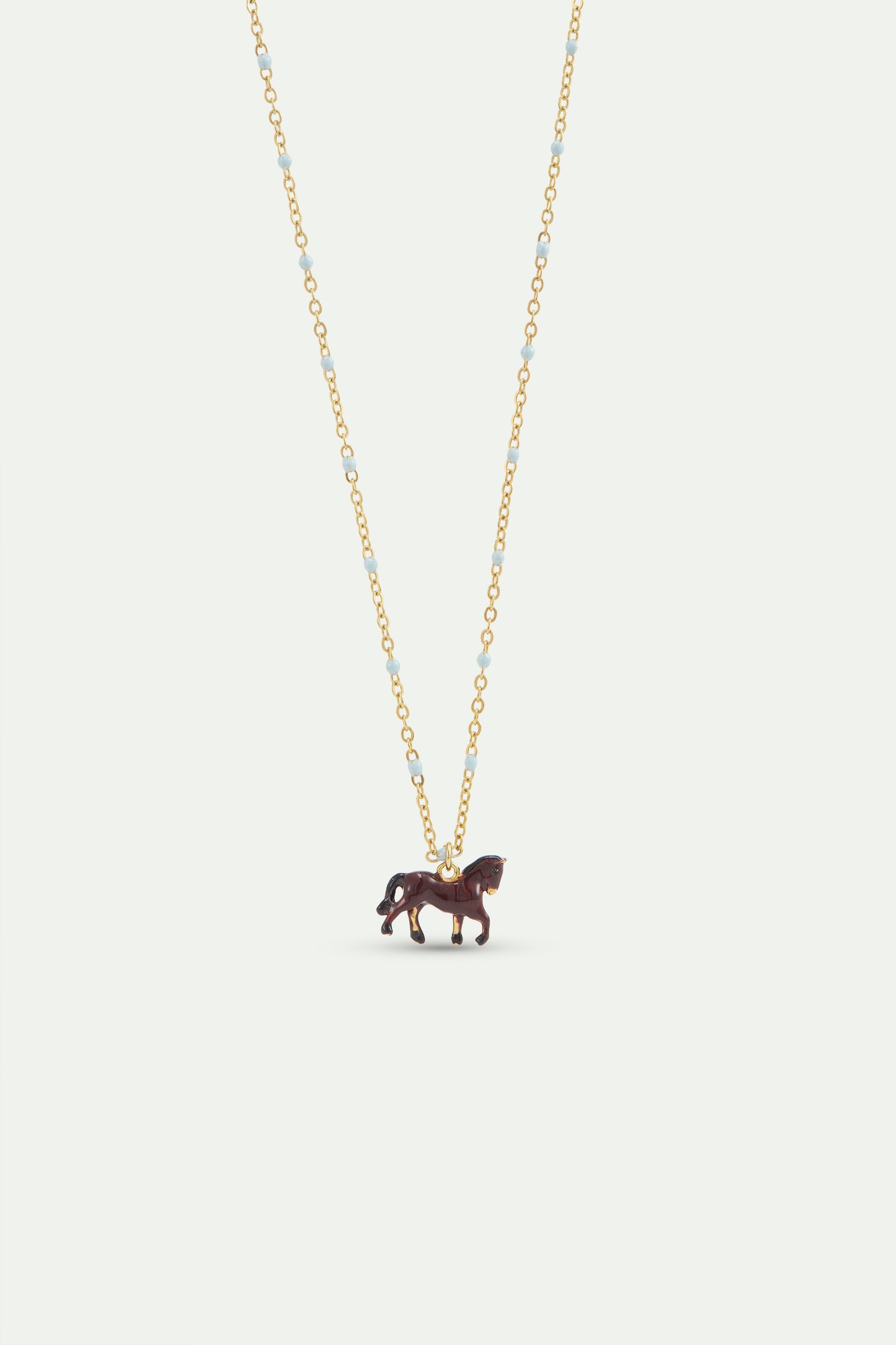 Horse Pendant Necklace front view