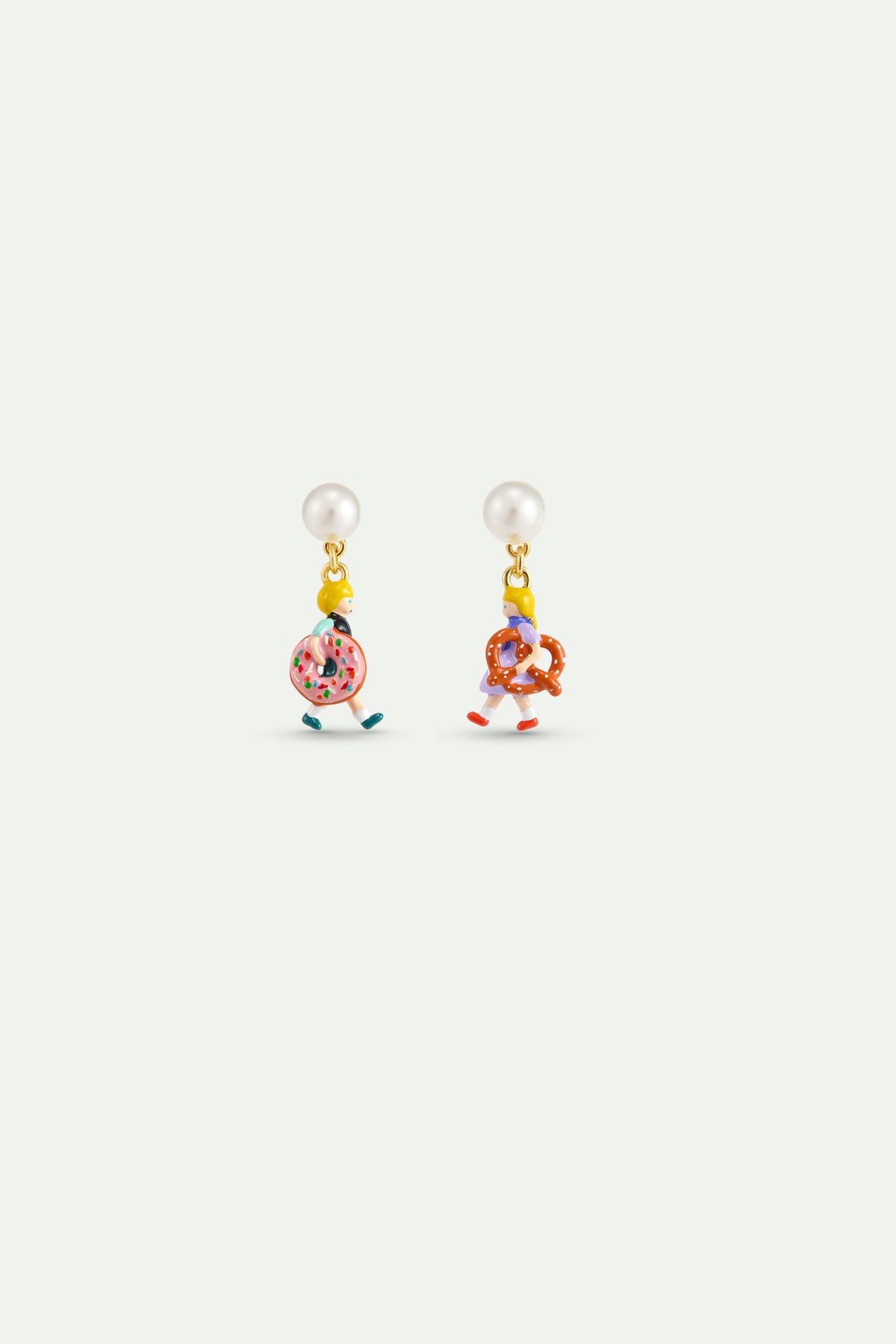Hansel And Gretel Asymmetrical Earrings stud view