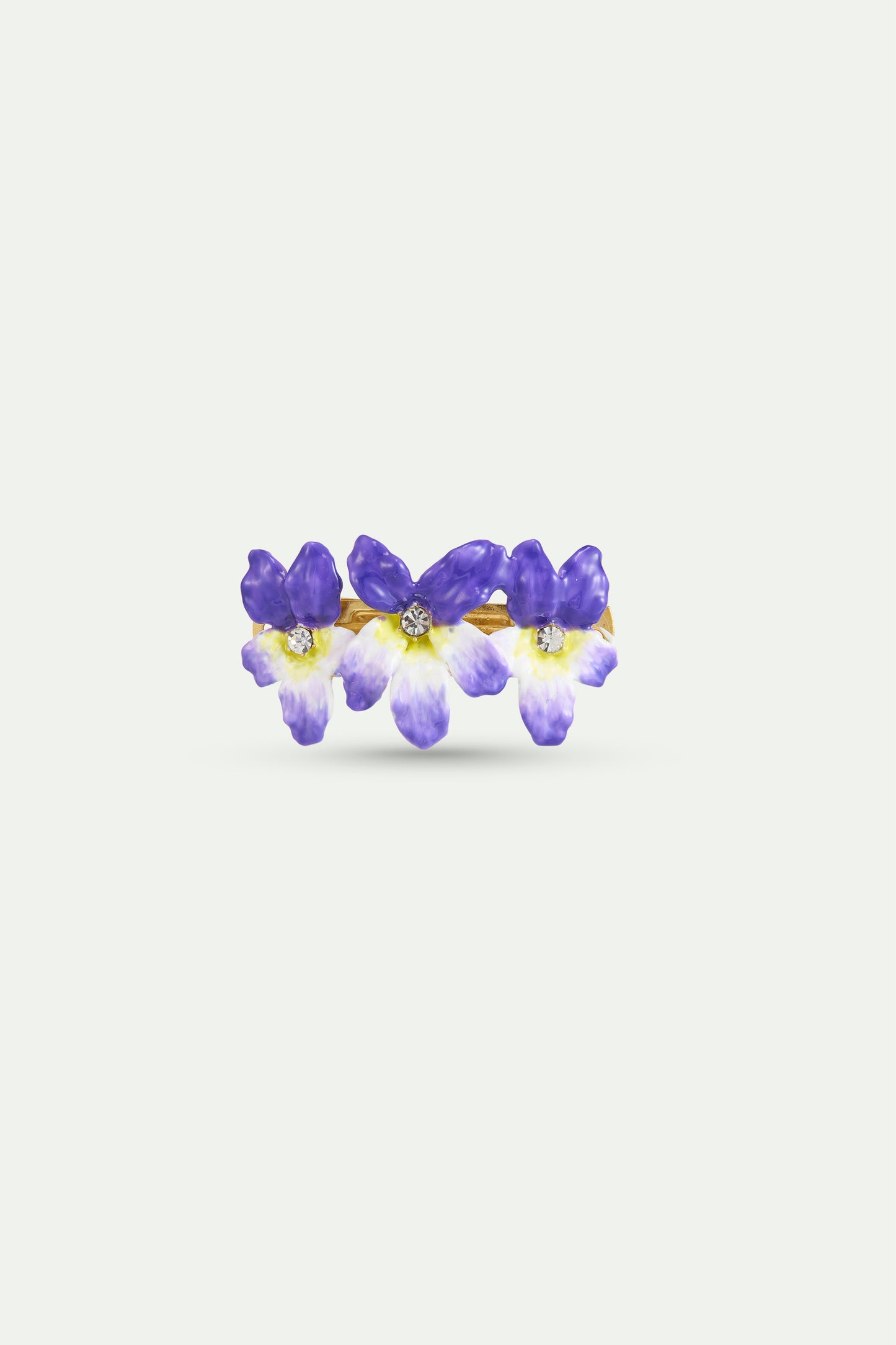 Violet Hair Clip front view