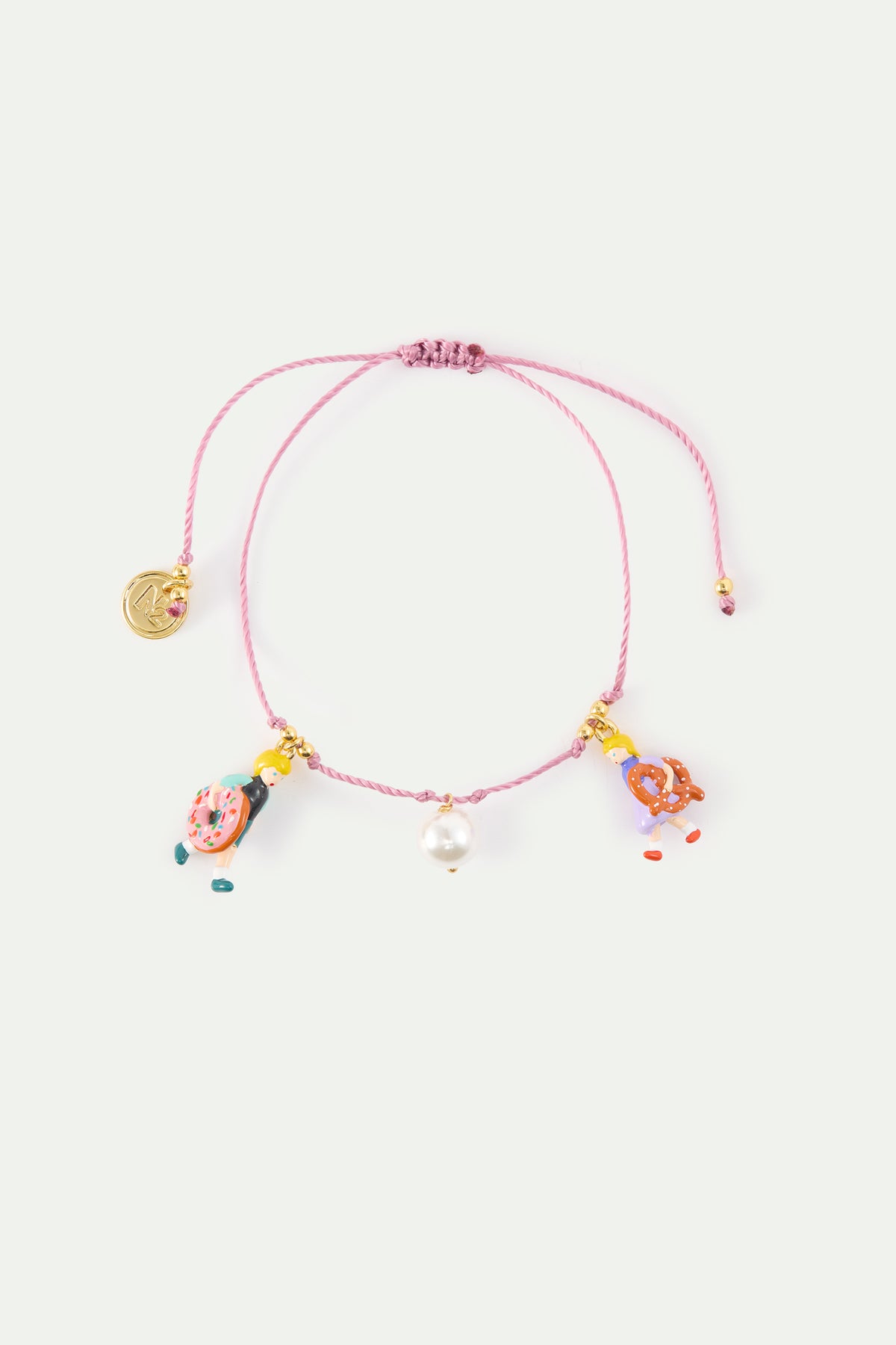 Hansel And Gretel Pink Bracelet front view