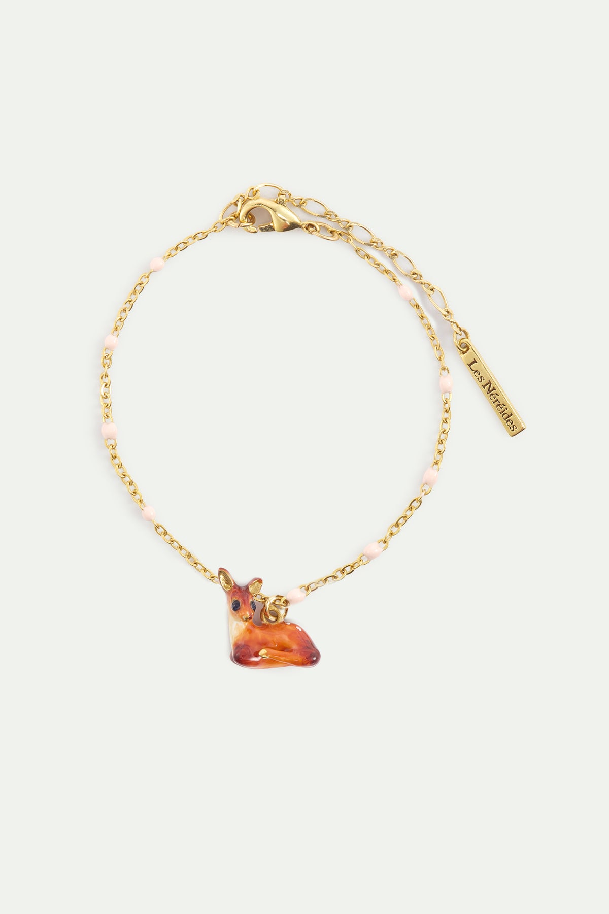Fawn Pendant Bracelet front view