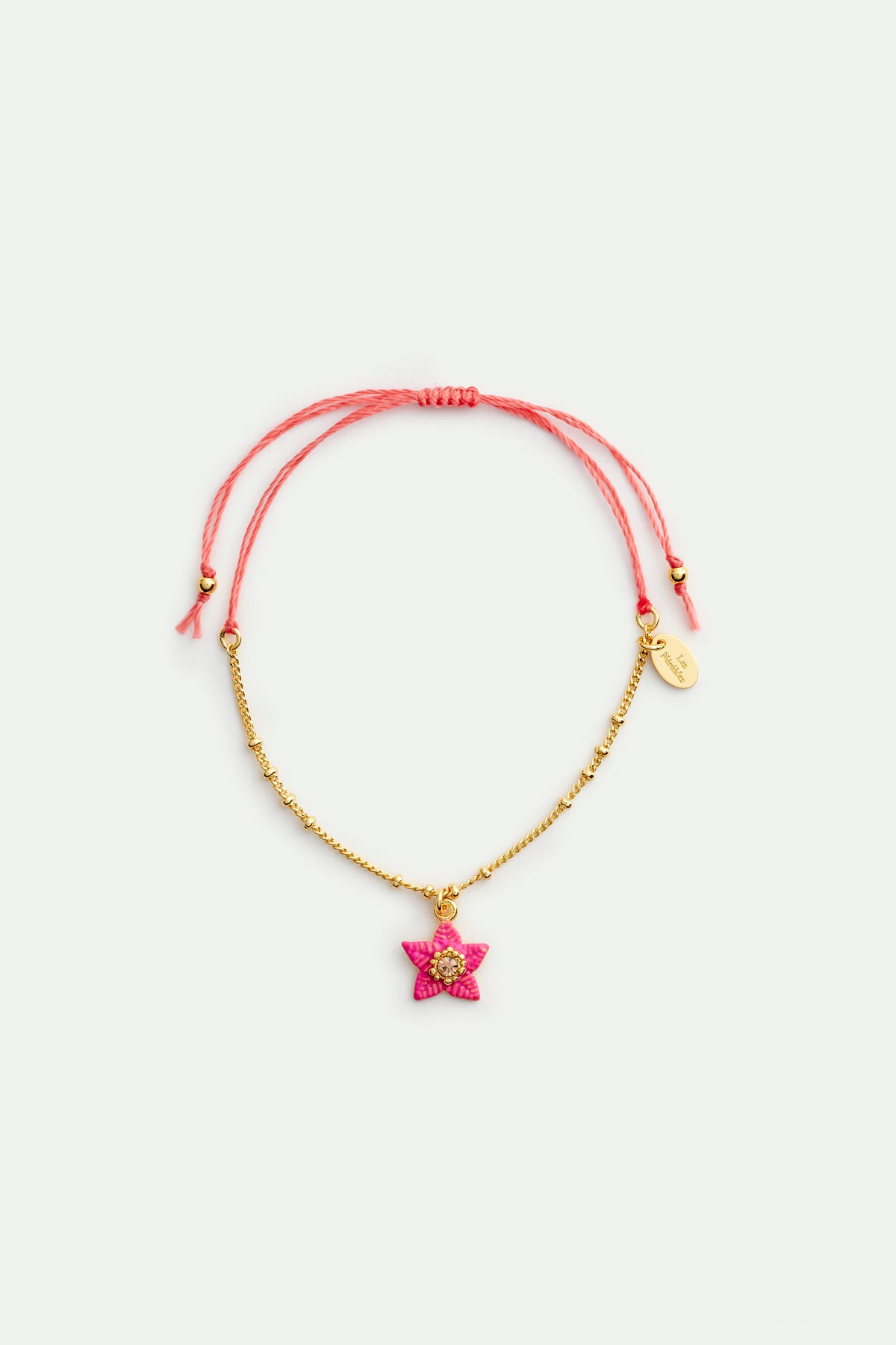 GWP Bracelet Pink Gold Ribbon front view