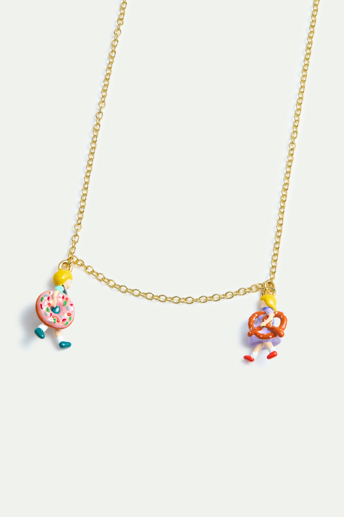 Hansel And Gretel Pink Necklace alternate view