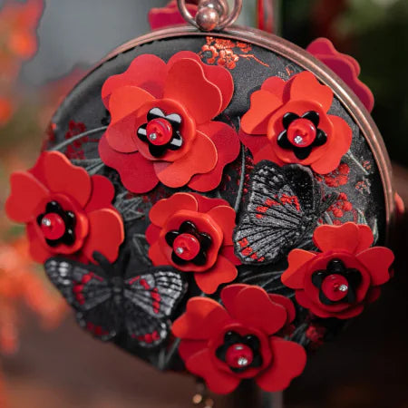 Butterfly Garden Jayla Evening Bag