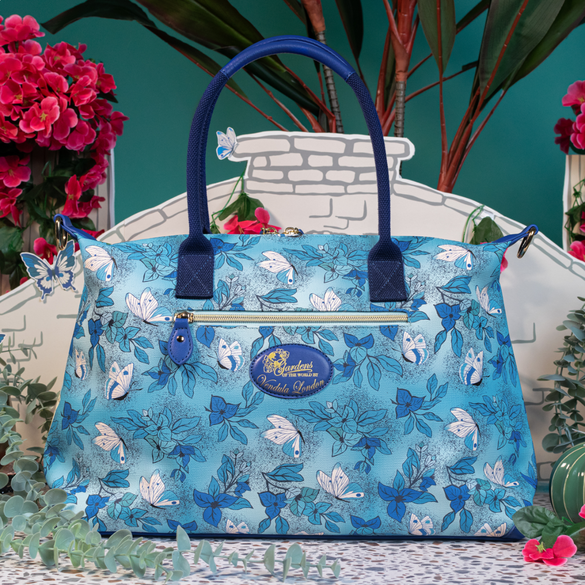 Greek Garden Weekender Bonnie Bag