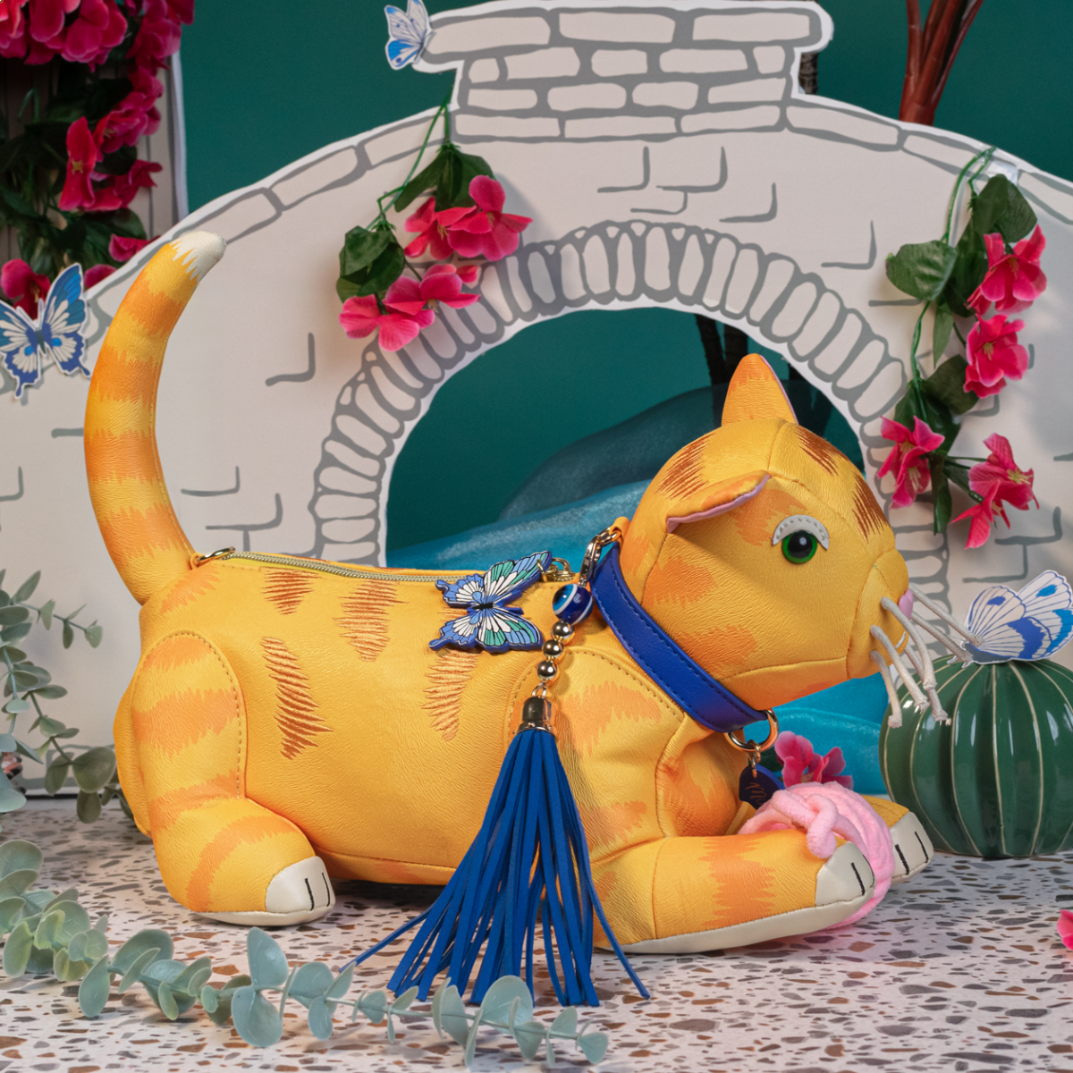 Greek Garden Mimi Cat Bag