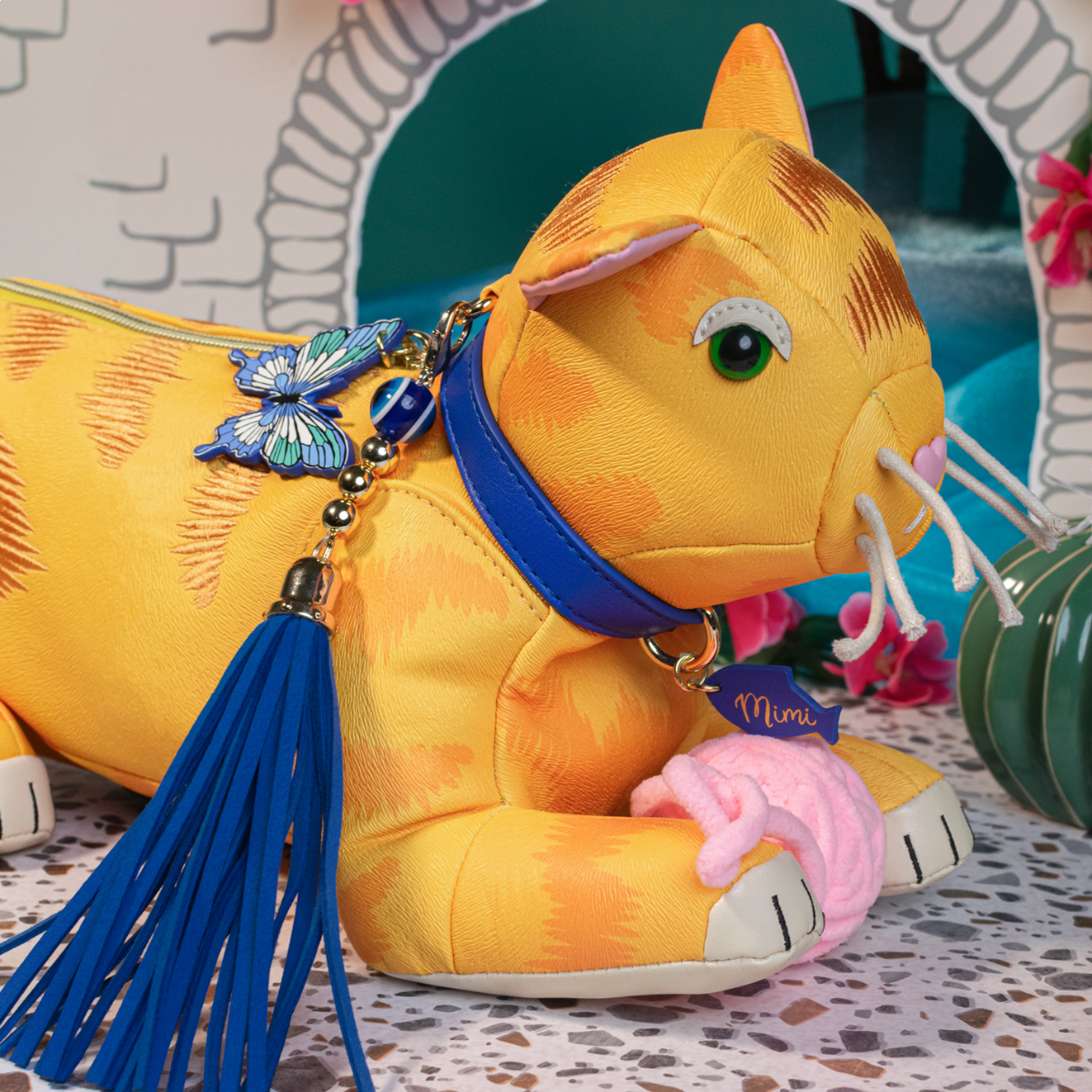 Greek Garden Mimi Cat Bag