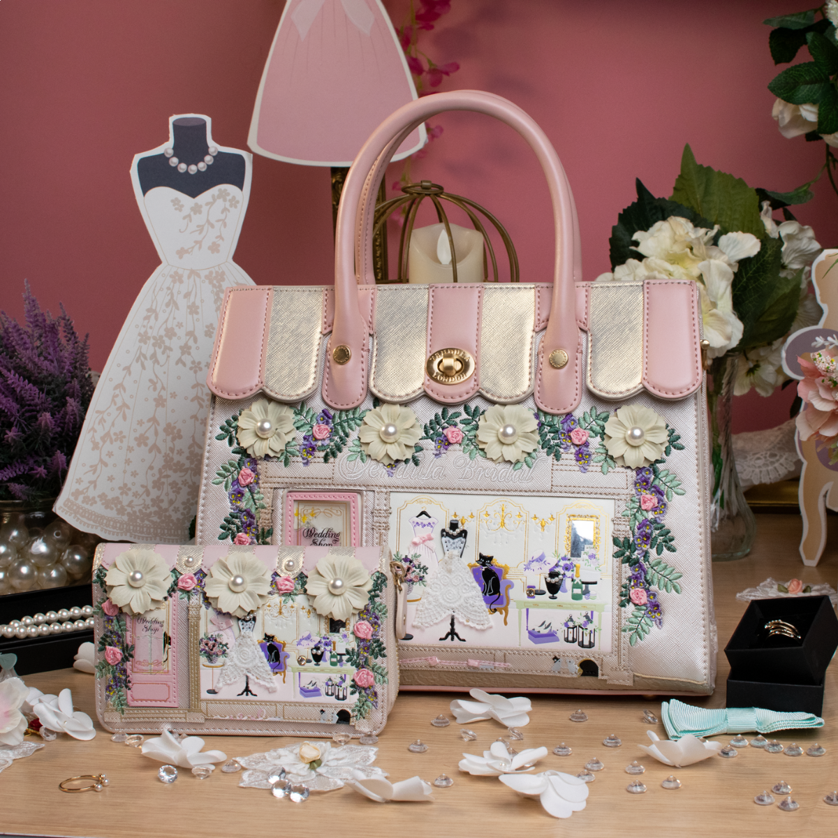 Vendula Bridal Shop Med Ziparound Wallet