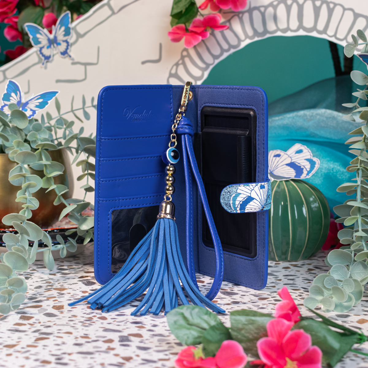 Greek Garden Universal Flip Phone Holder