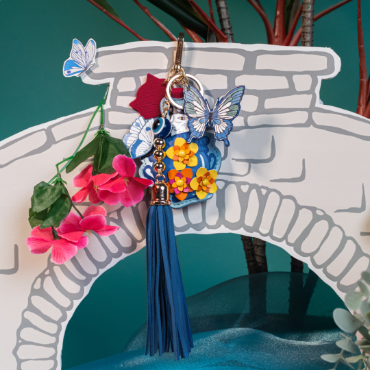 Greek Garden Key Charm