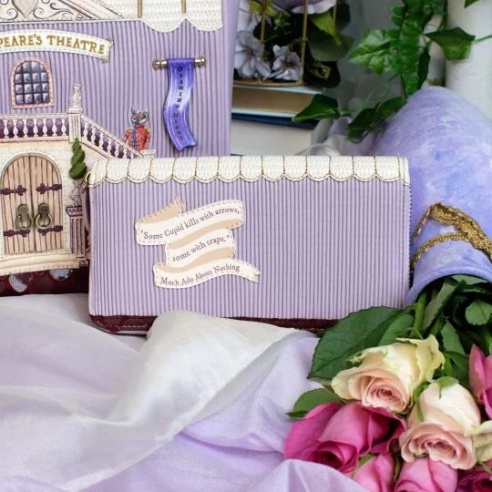 Much ADO About Nothing Large Zip-Around Wallet