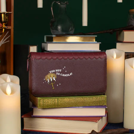 Mystic Wicks Candle and Wandmakers Large Ziparound Wallet