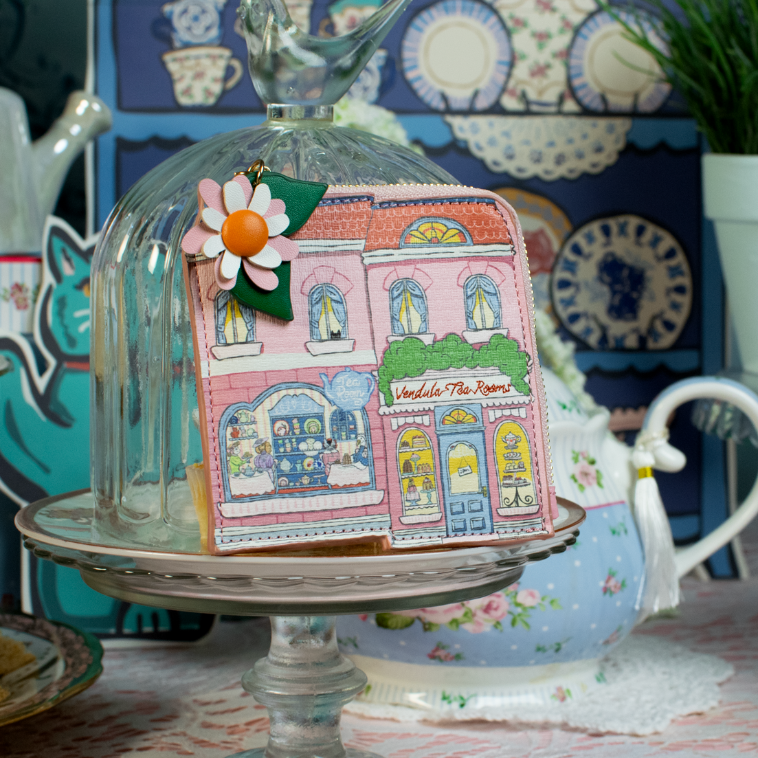 Heritage Victorian Tea Rooms Shaped Coin Purse
