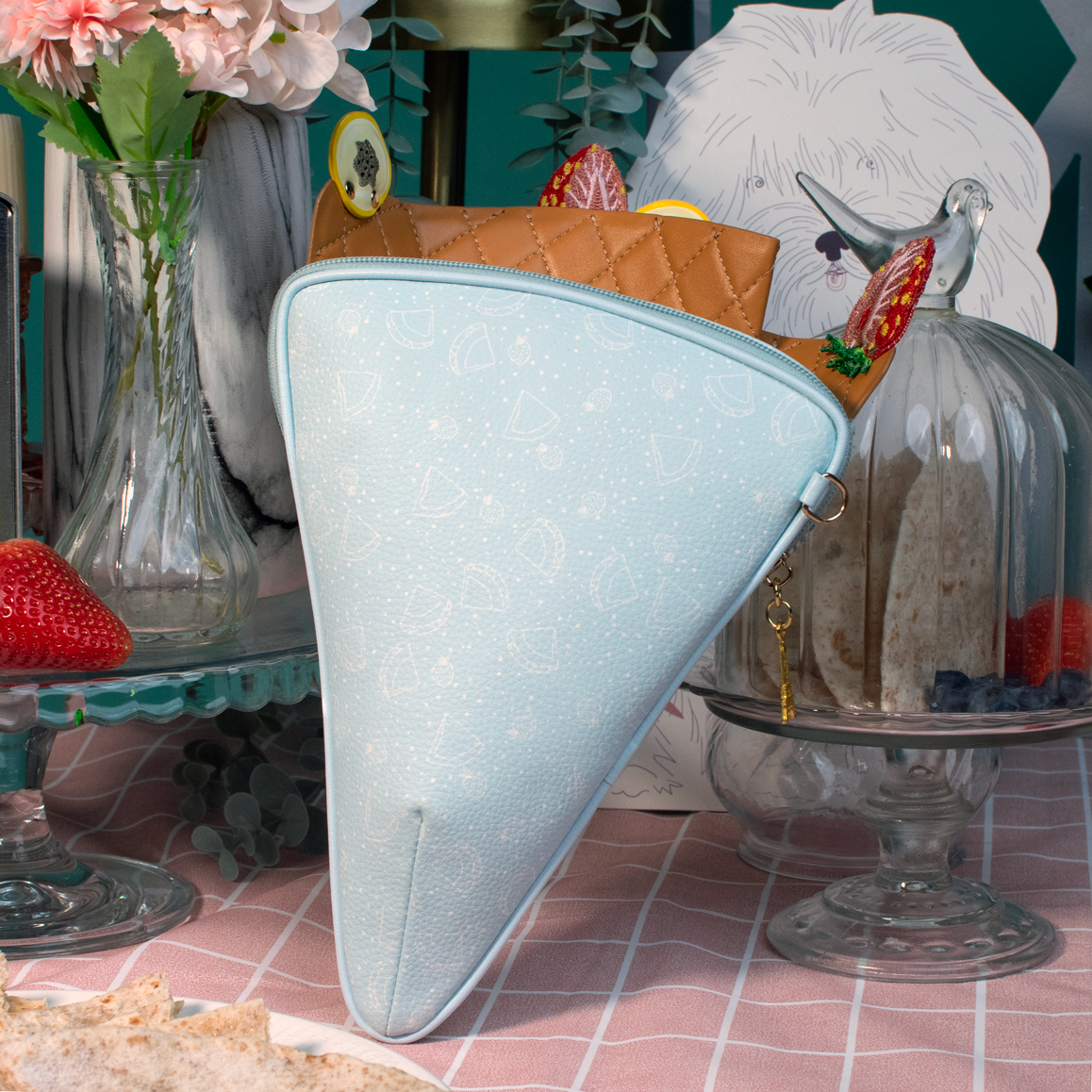 La Petite Creperie Crepe Pouch Bag