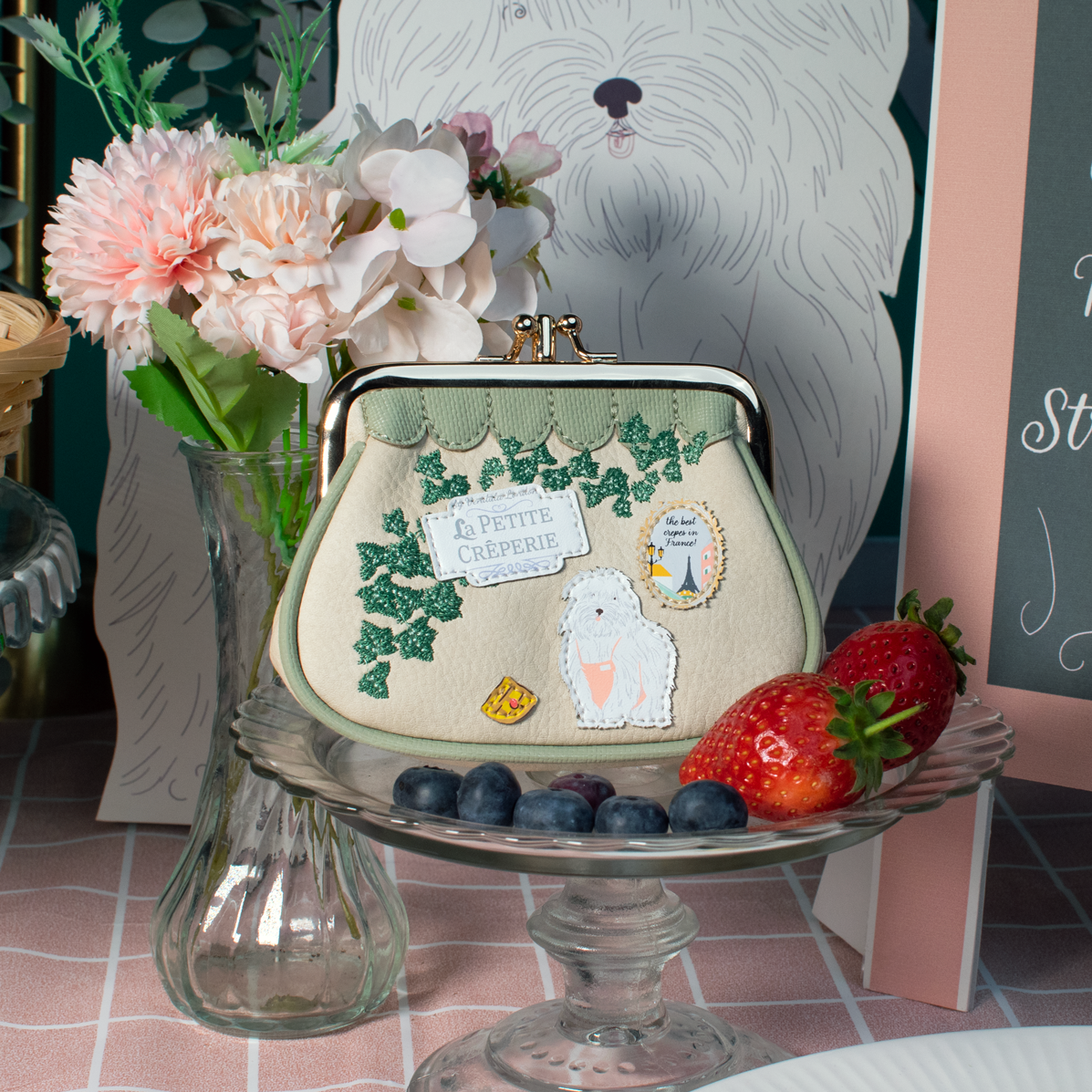 La Petite Creperie Clipper Coin Purse