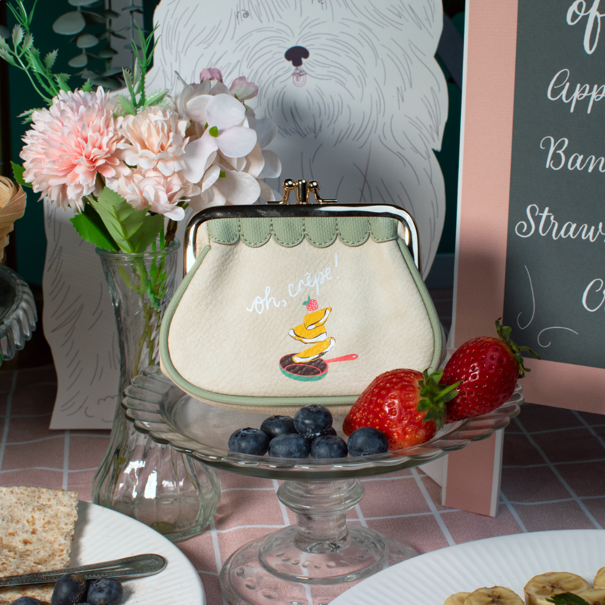 La Petite Creperie Clipper Coin Purse