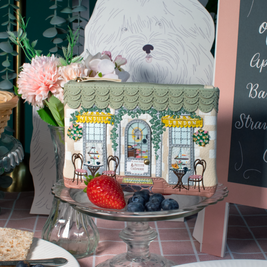 La Petite Creperie Key Coin Purse