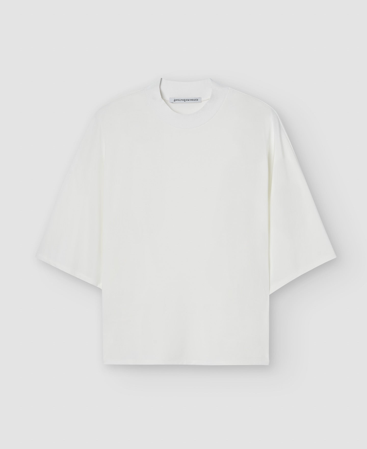 Women T-Shirt (Short Sleeve) | Ecru Japanese Sleeve Viscose Blouse by Spanish designer Adolfo Dominguez